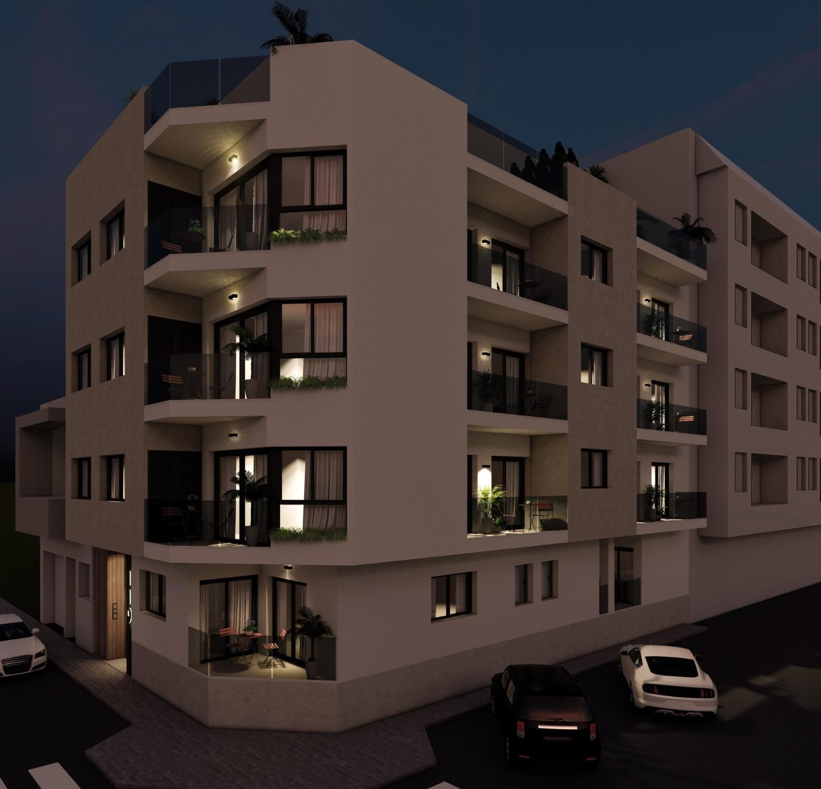 Entrance of the apartment in Pueblo, Guardamar Del Segura