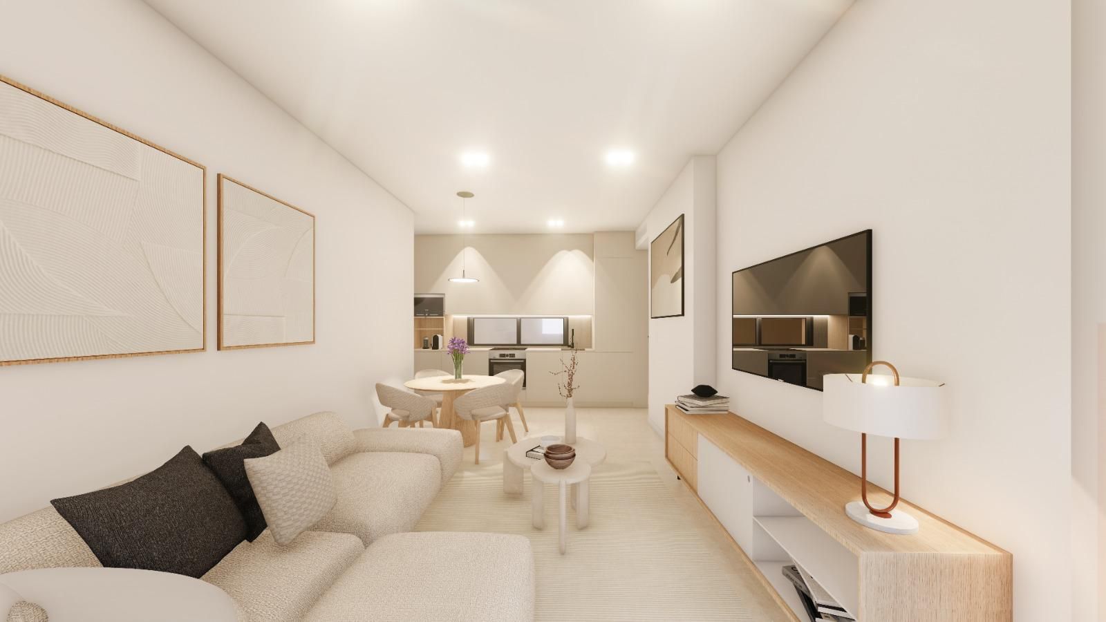 Interior view of apartment in Pueblo, Guardamar Del Segura