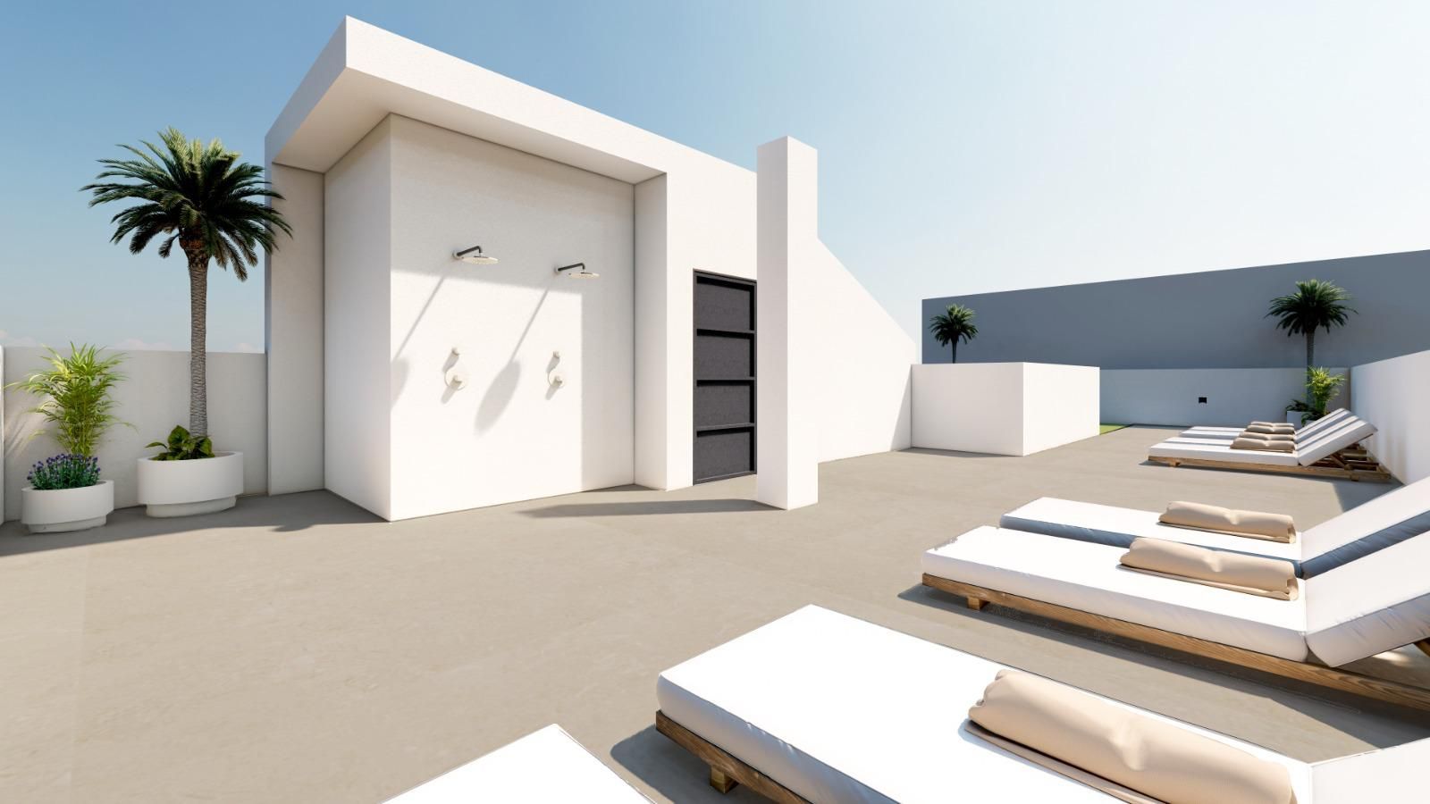 Terrace or outdoor area, Pueblo