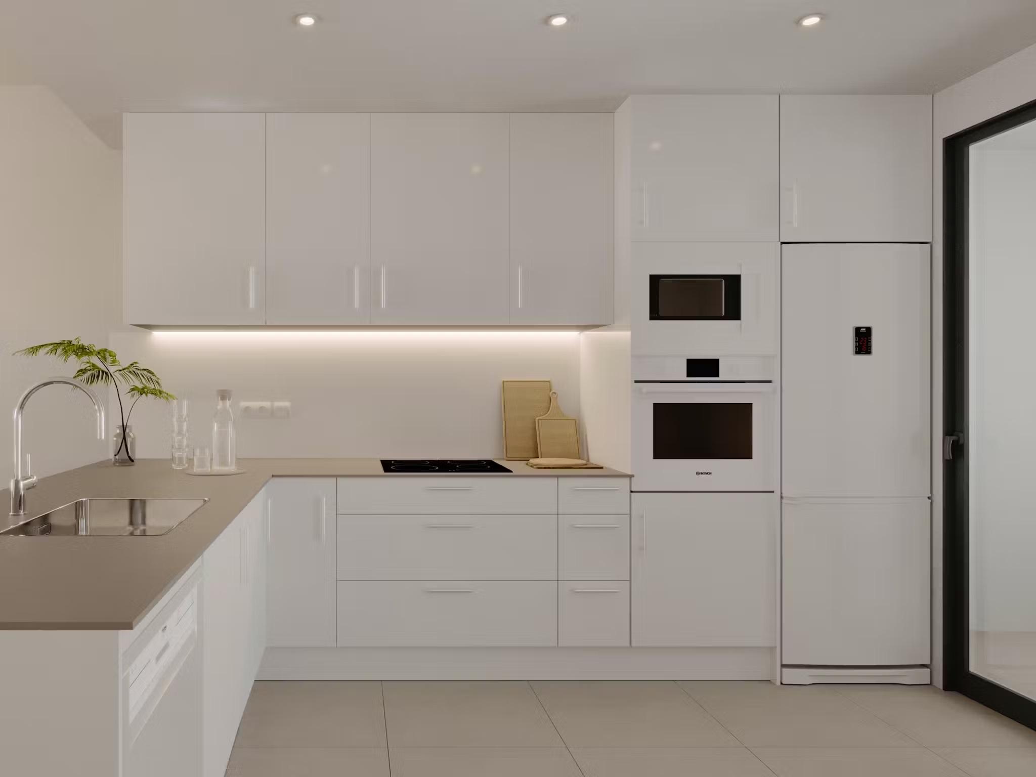 Second view of the apartment interior, La Nucia Pueblo