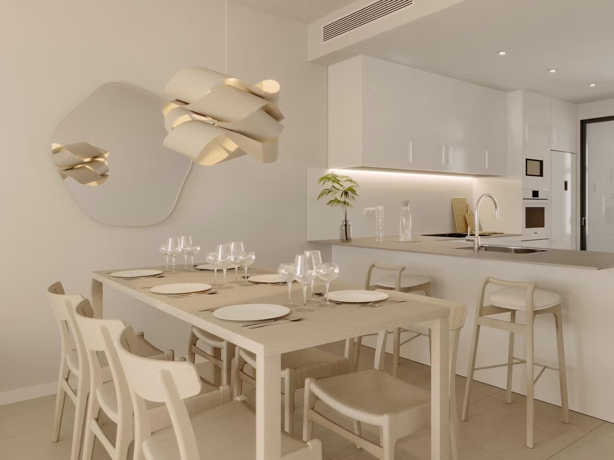 Another interior view of the apartment, La Nucia Pueblo