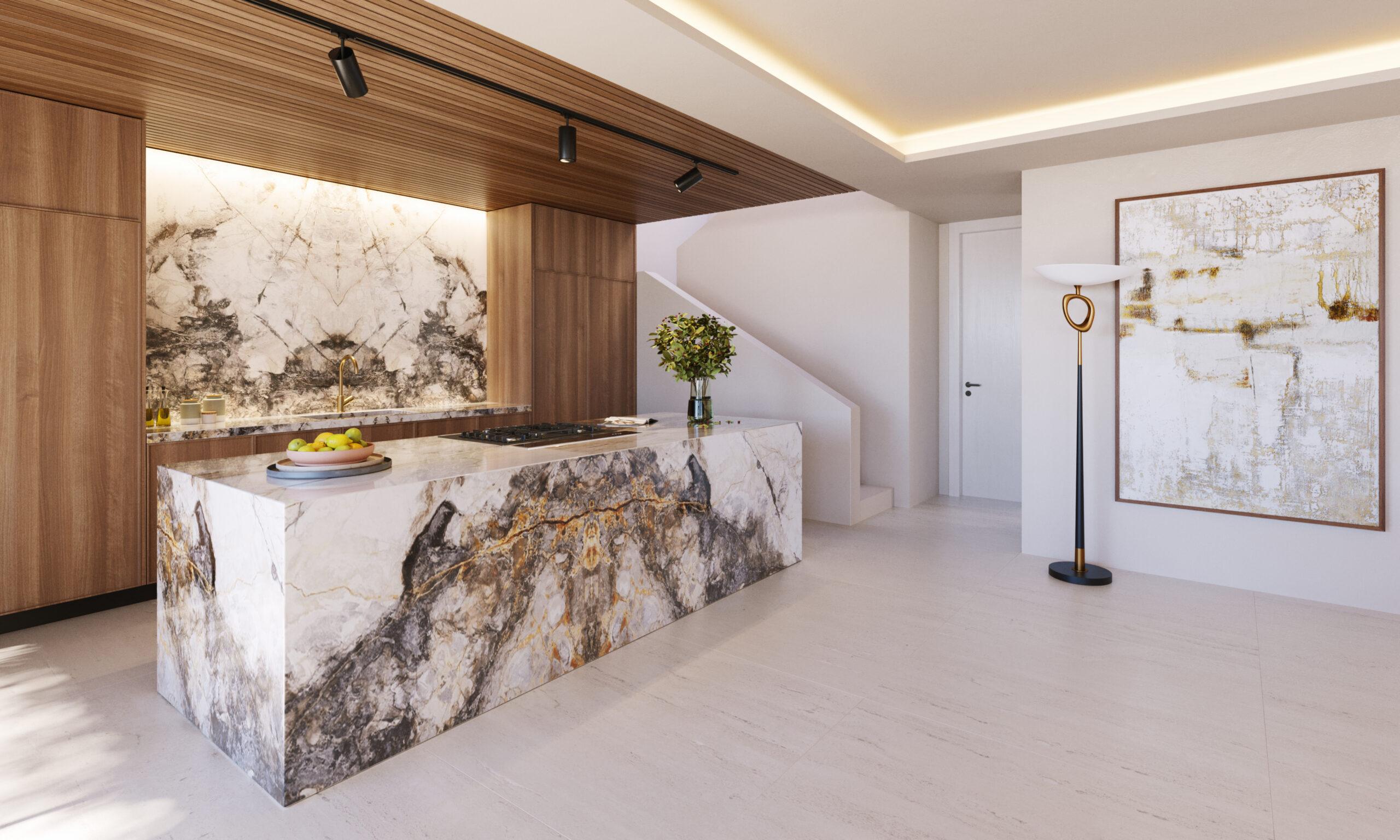 Underground parking spaces included with penthouse, Lomas de Marbella Club