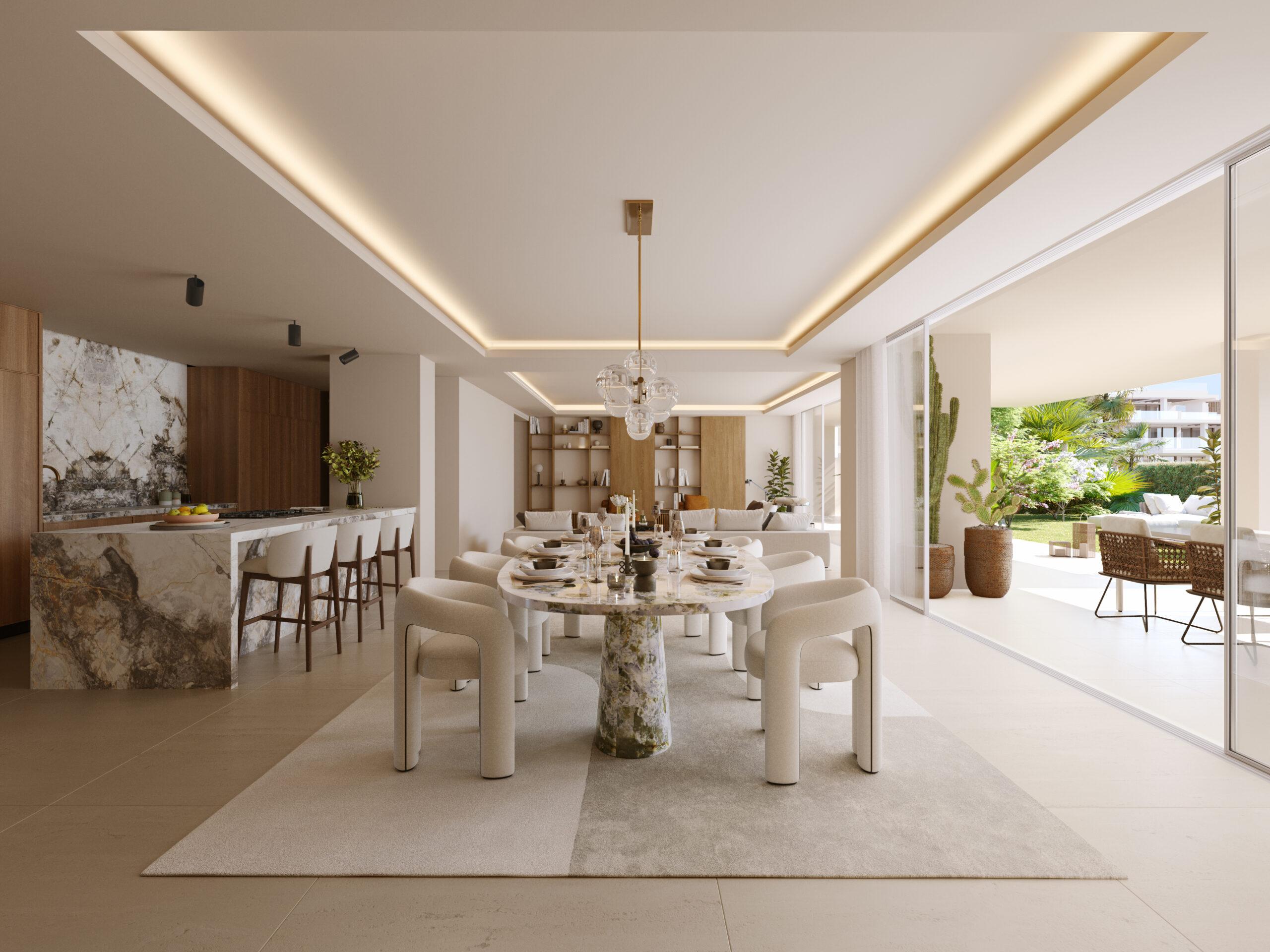Fourth bedroom in penthouse on second floor, Lomas de Marbella Club, Marbella