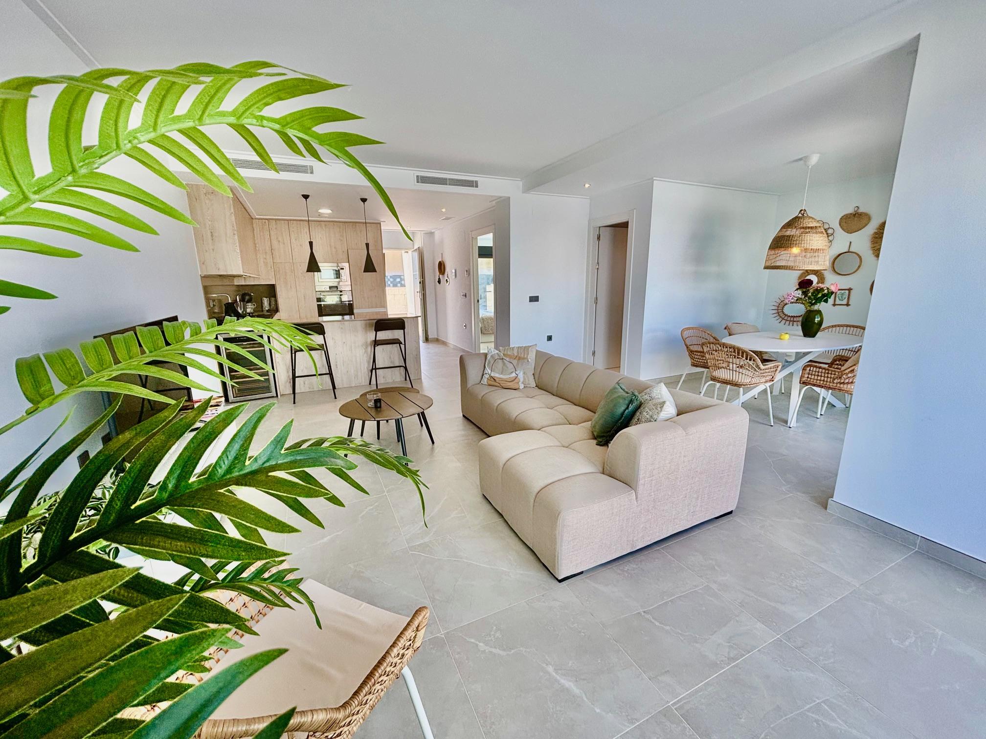 Kitchen area in new-build villa, Pueblo 4, Benijofar