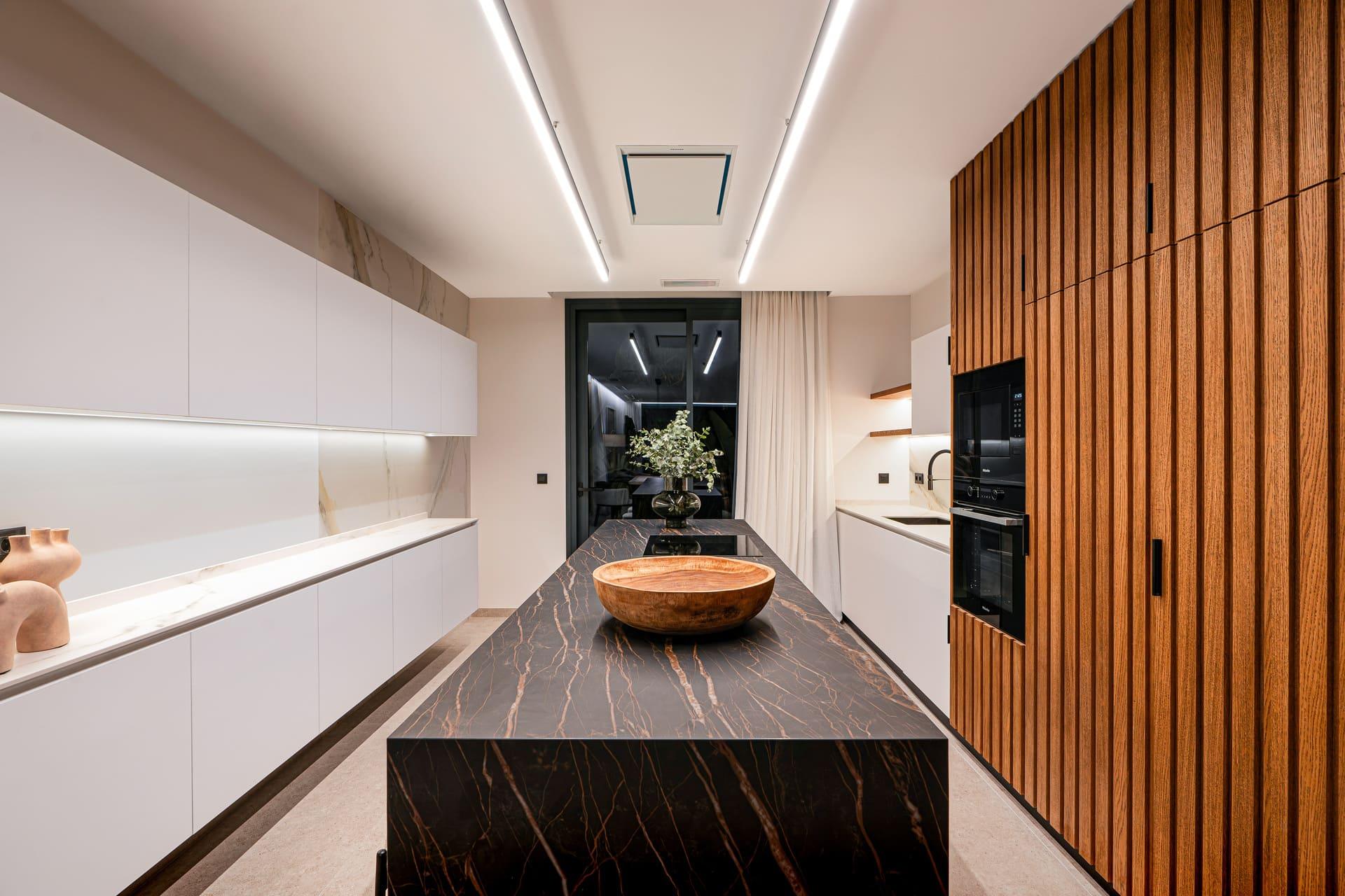 Family bathroom interior, new-build villa in San Rafael, La Nucía