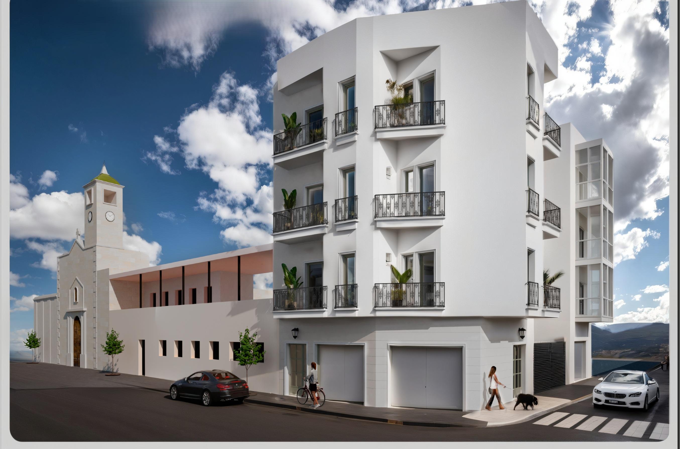 Site view of new-build development, Bigastro, Alicante
