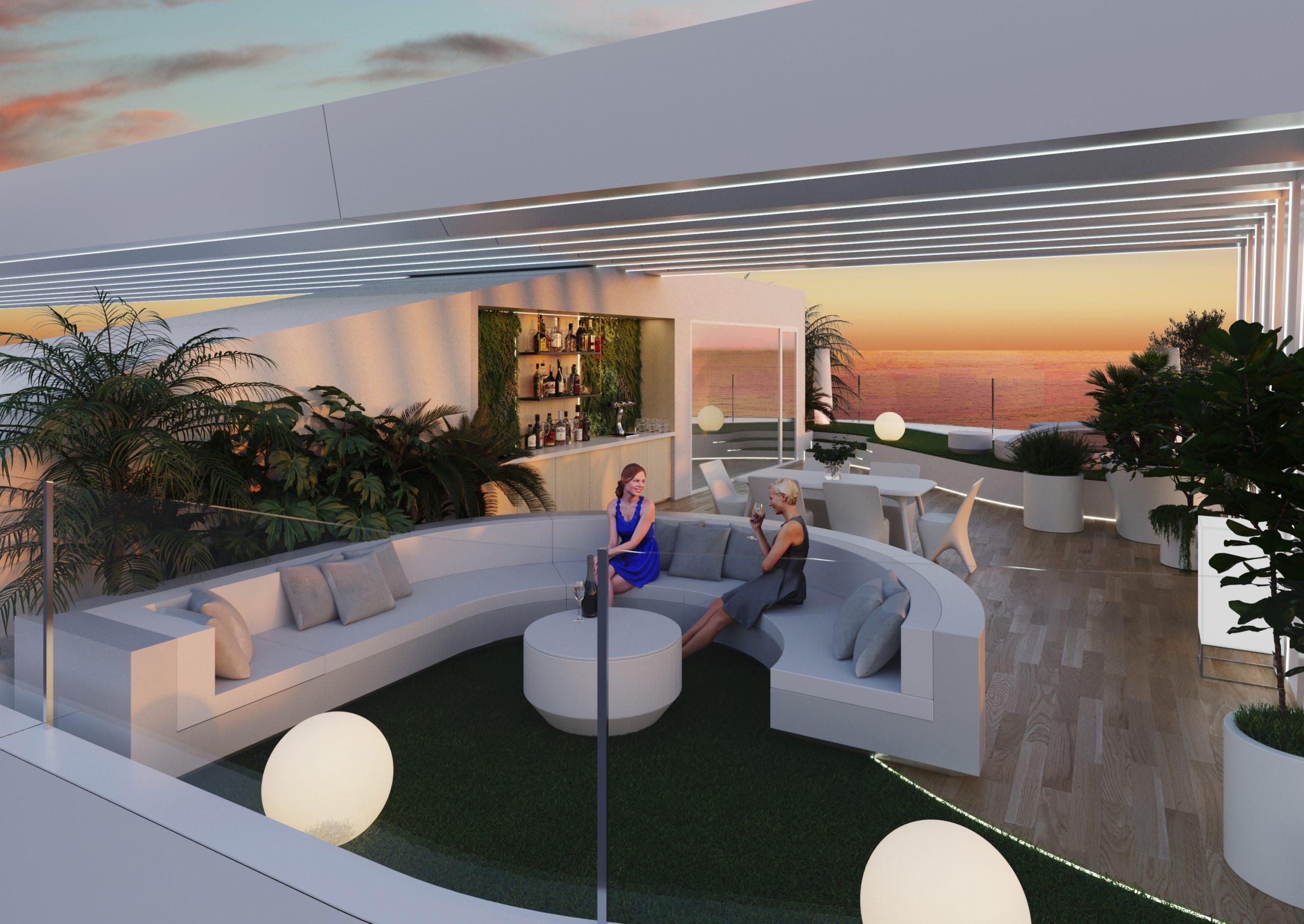 Street view of the penthouse in Playa del Esparto-Veneziola, La Manga Del Mar Menor
