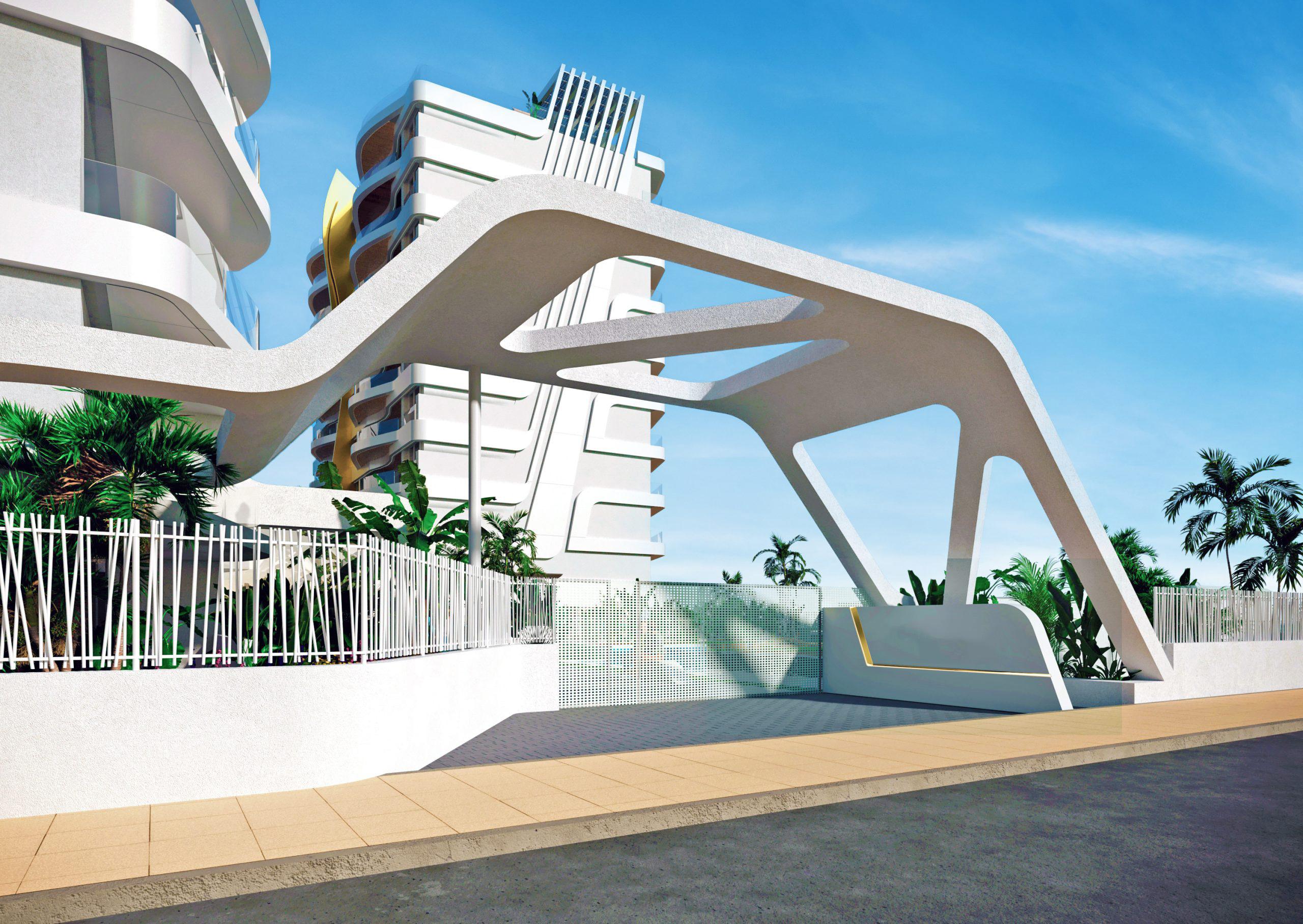 Stairwell of the penthouse in Playa del Esparto-Veneziola, La Manga Del Mar Menor (view 25)