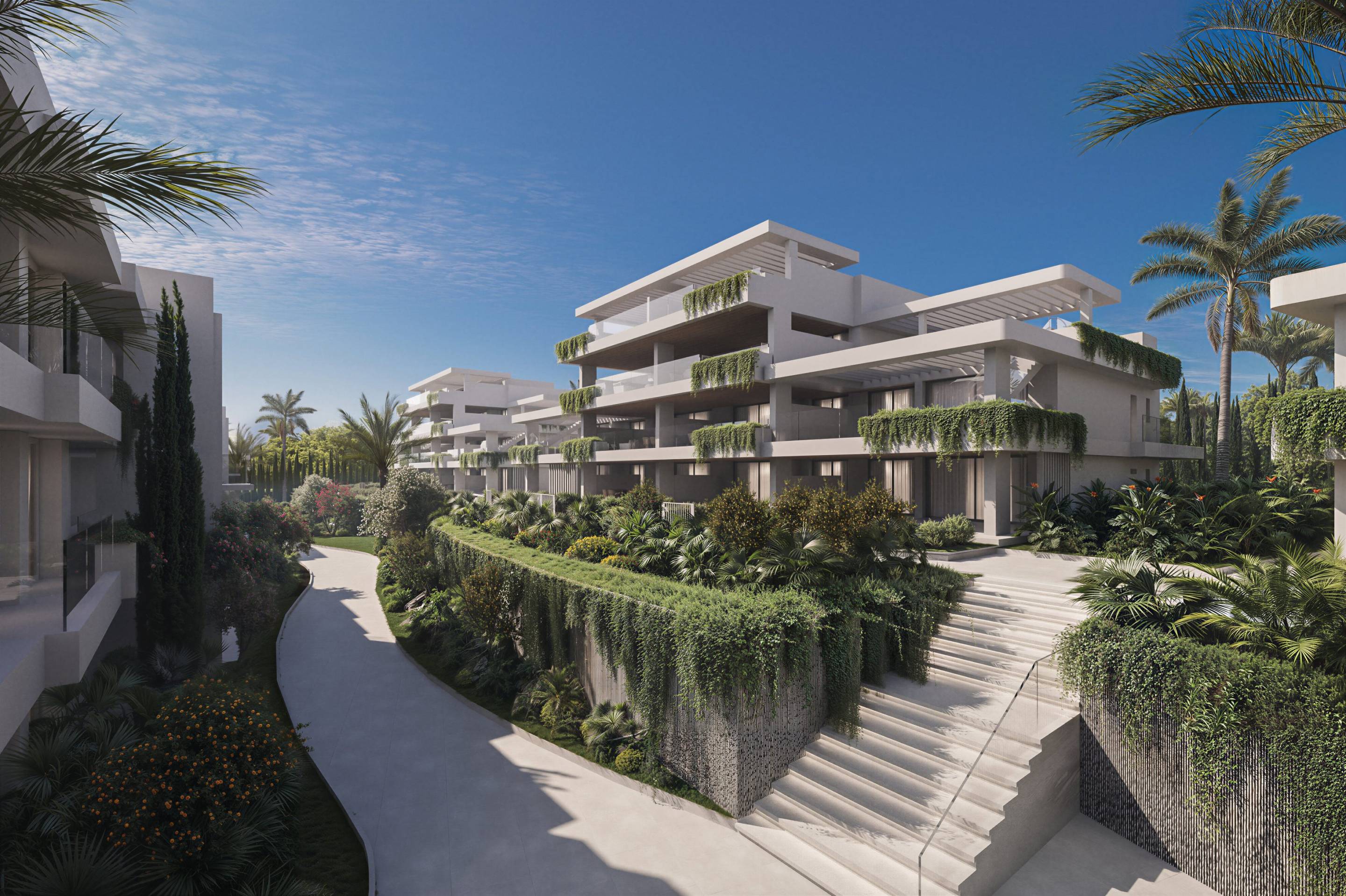 Apartment for sale in Nueva Milla De Oro, Estepona - first-floor new-build exterior view