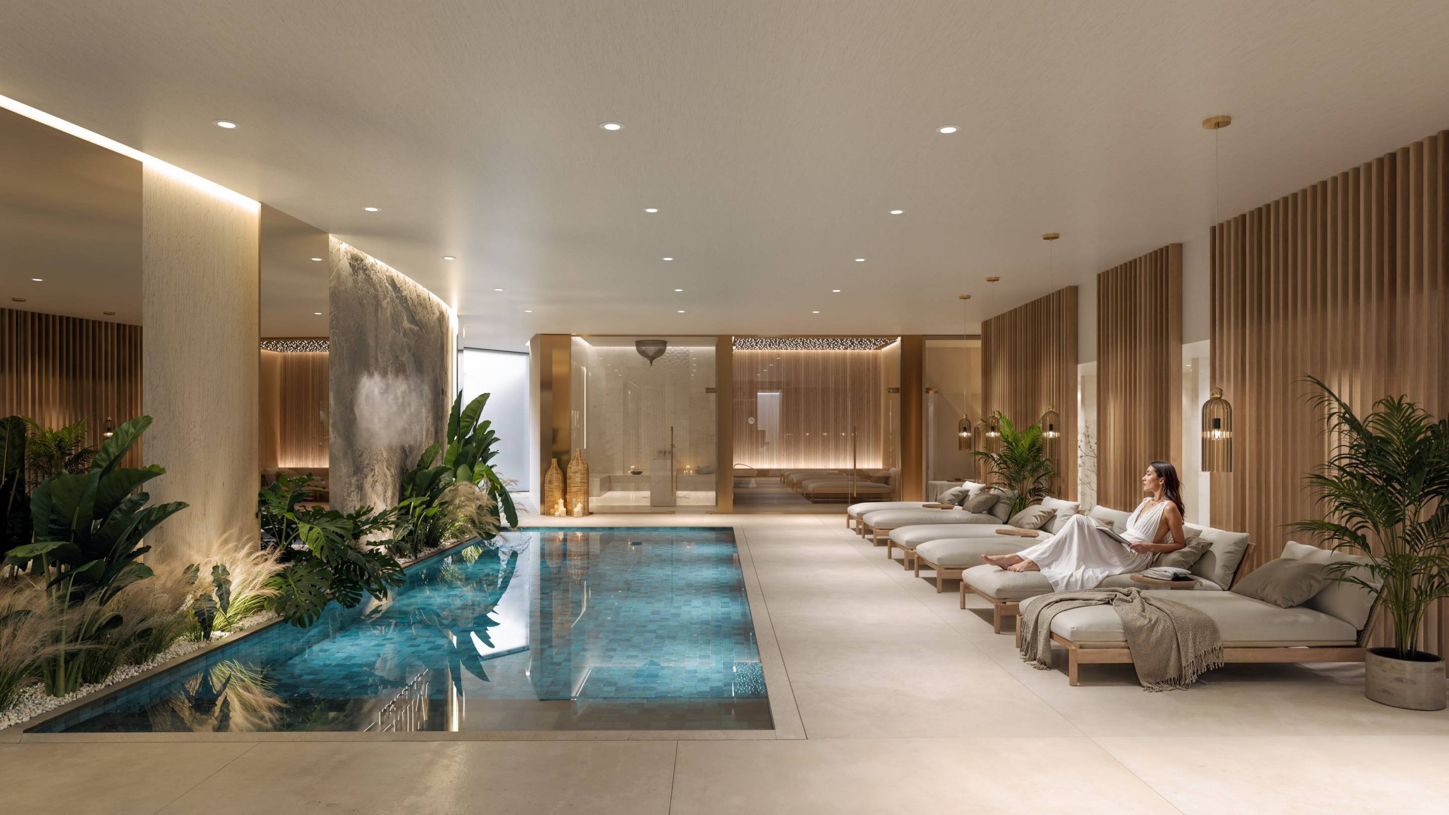 Hallway and entrance area in 3-bedroom penthouse, Nueva Milla De Oro