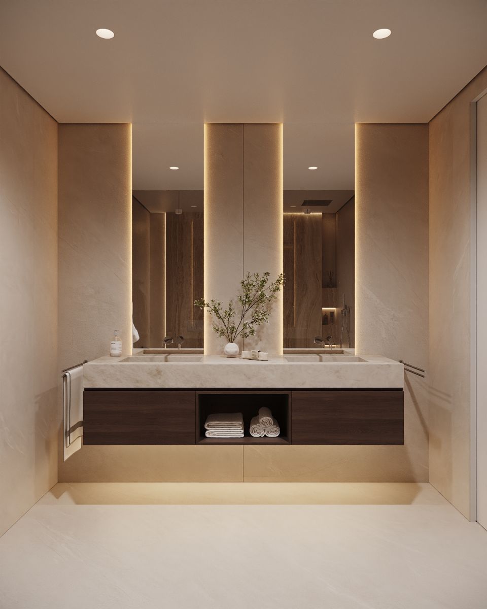 Living area with open layout in new-build apartment, Nueva Milla De Oro