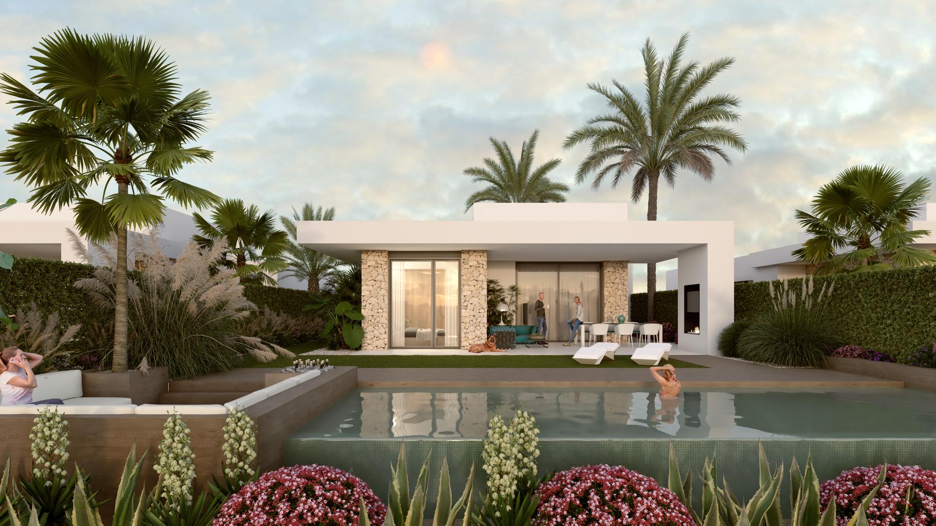 Third bedroom in 3-bedroom villa, Algorfa