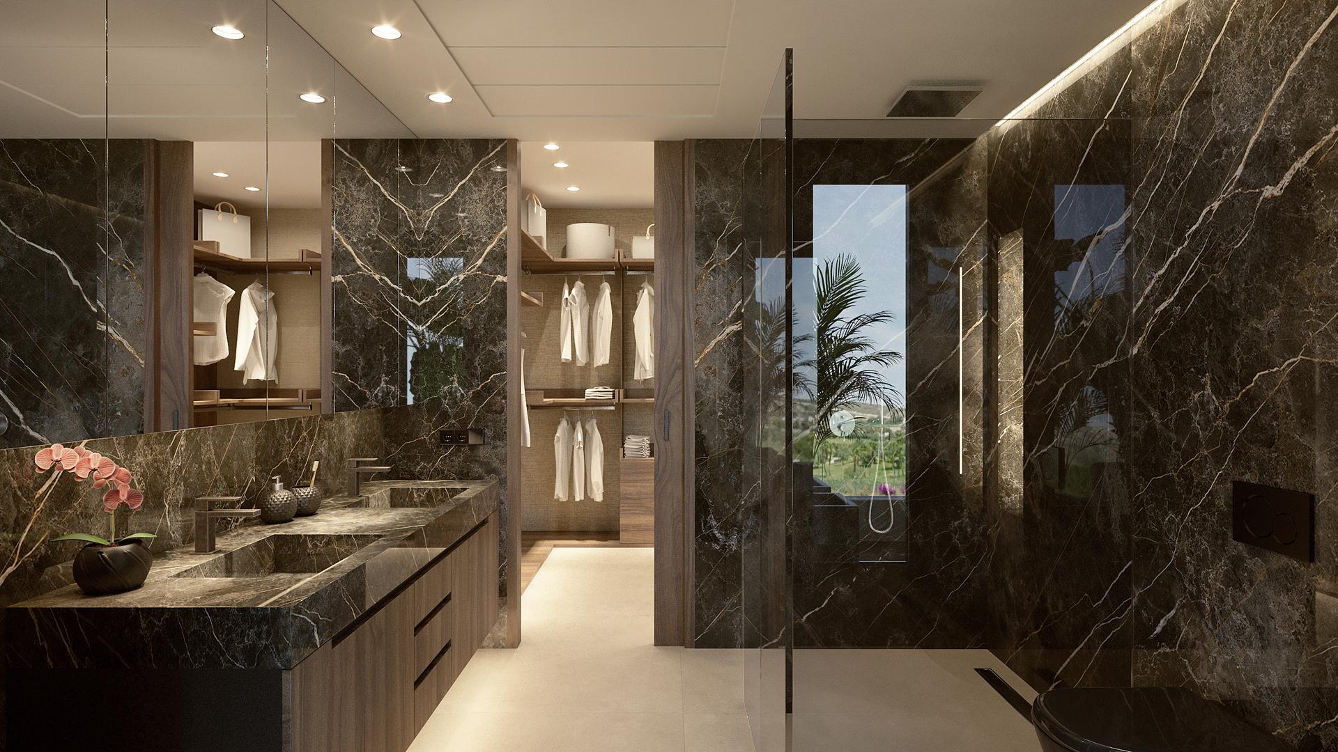 Second bathroom in 3-bedroom new-build villa, Algorfa