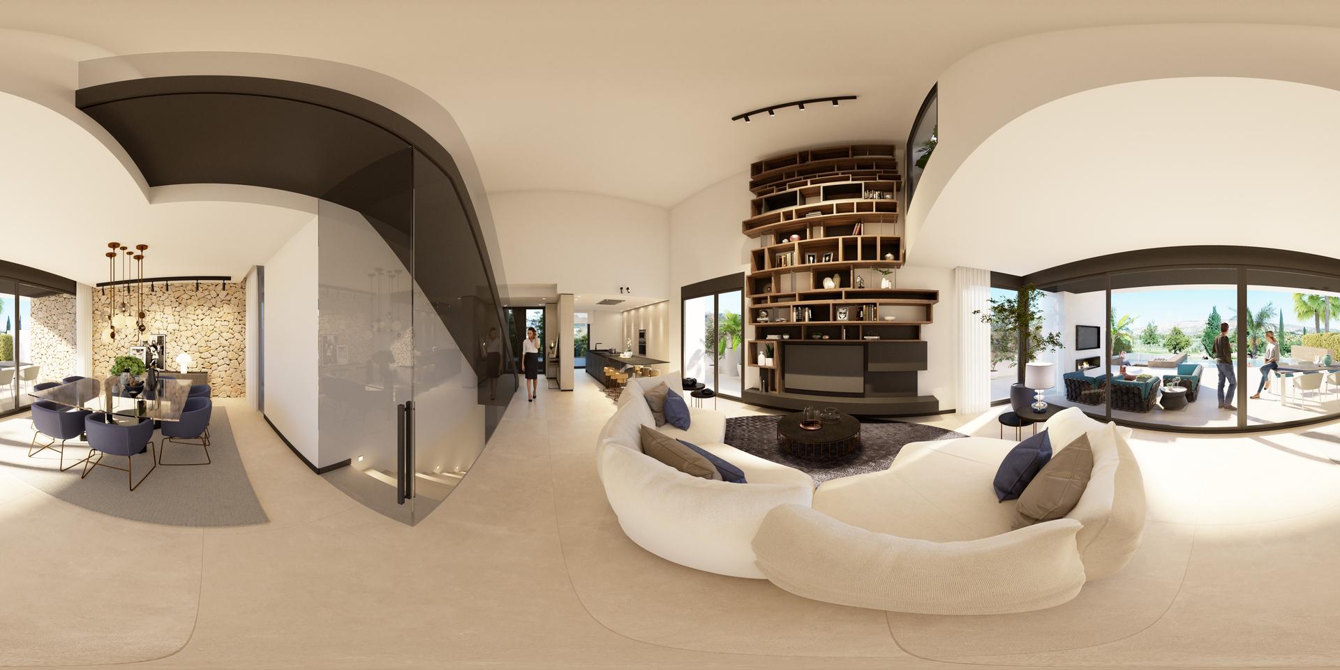 Kitchen in new-build villa, Algorfa, Alicante