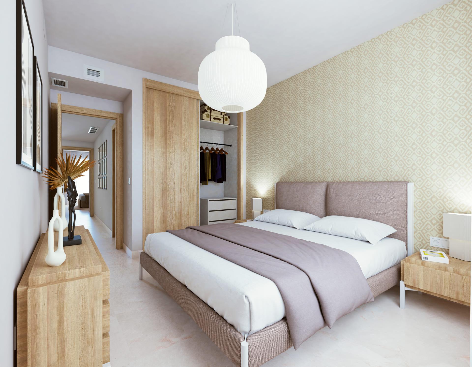 Communal pool and surrounding terrace, Estepona Golf development