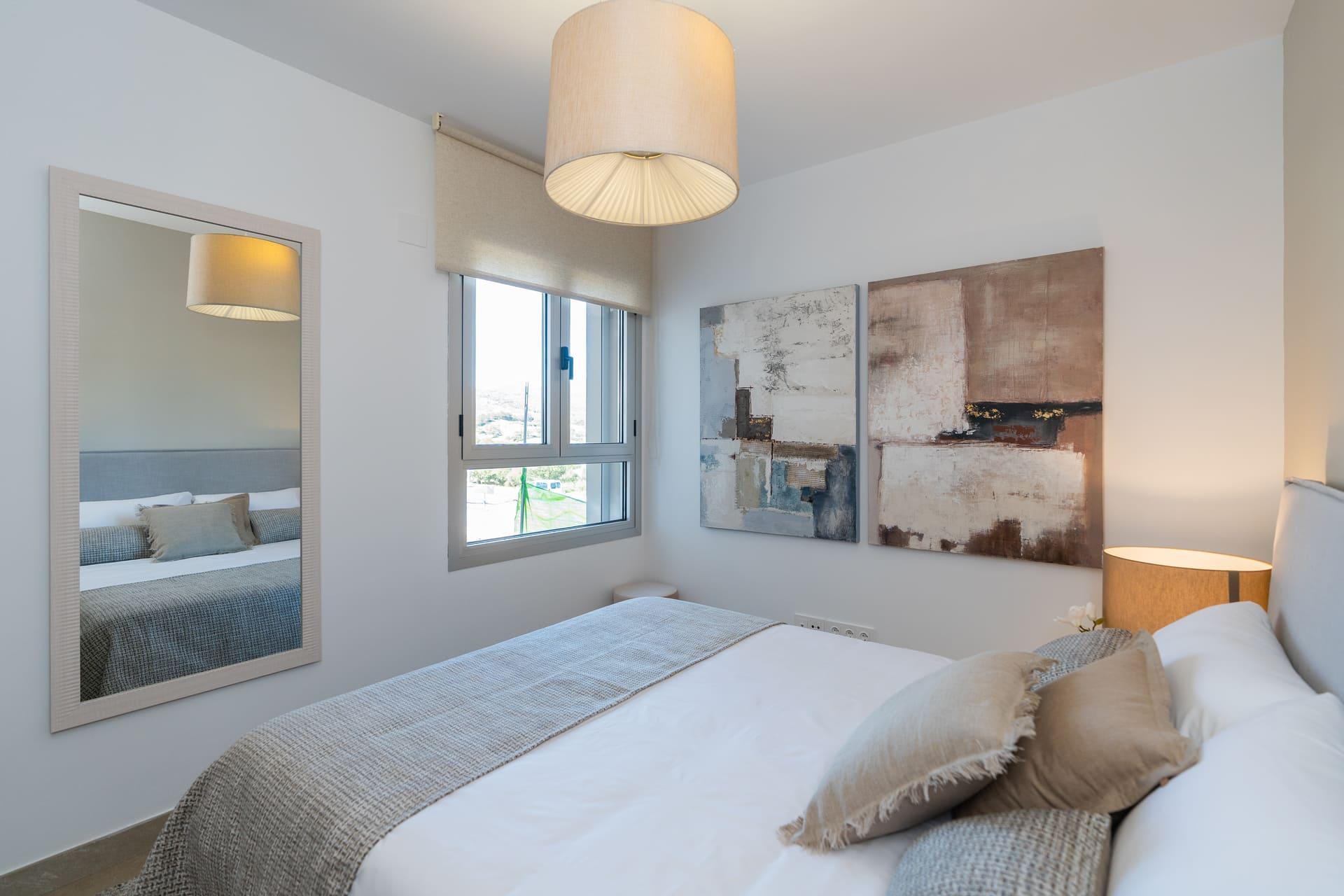 Internal door and hallway finishes, 2-bedroom apartment, Estepona Golf
