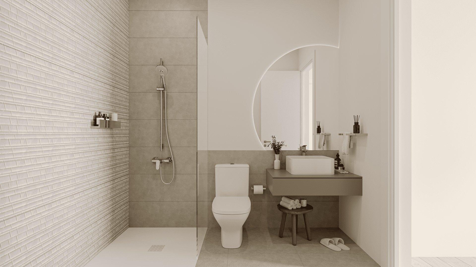 Bedroom in 3-bedroom apartment, Hipódromo-Cerrado del Águila