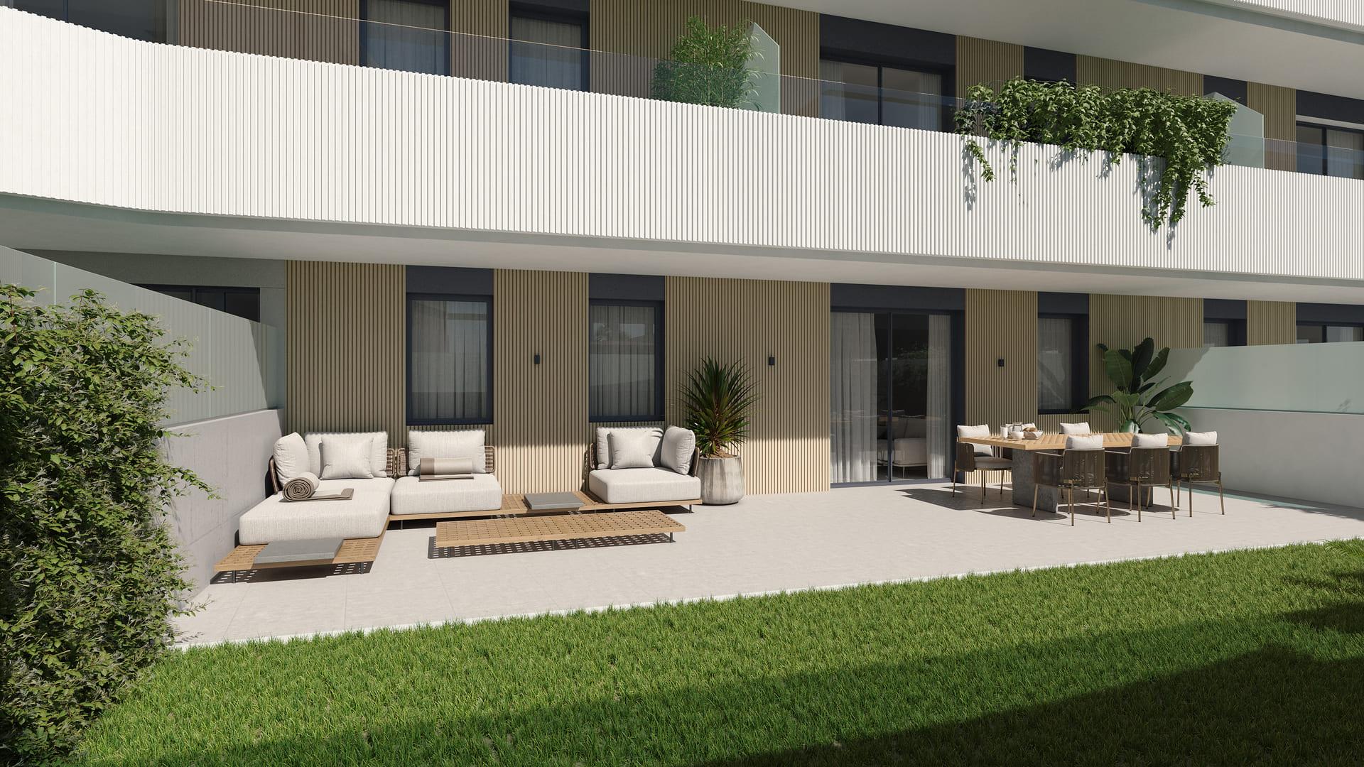 Storage area of the apartment in Las lagunas, Mijas