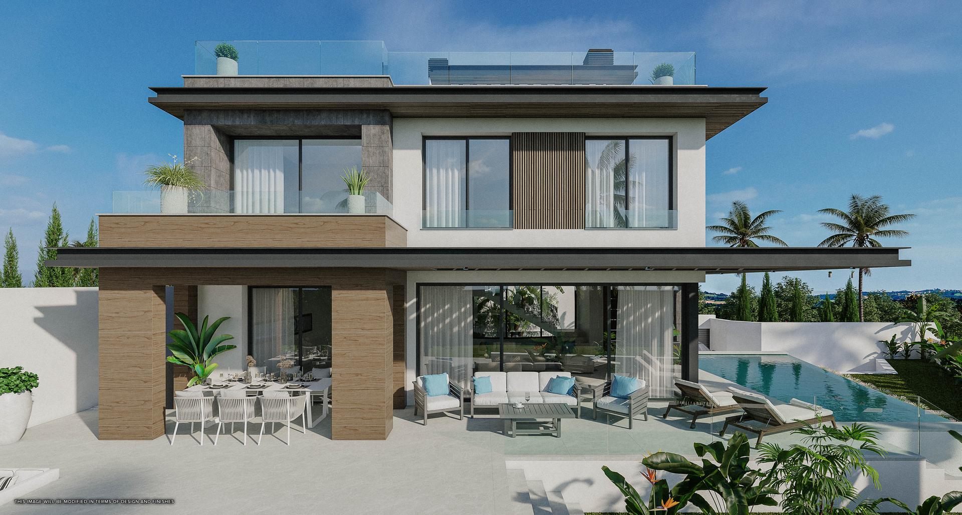 Living area in 3-bedroom villa, Riviera del Sol, Mijas