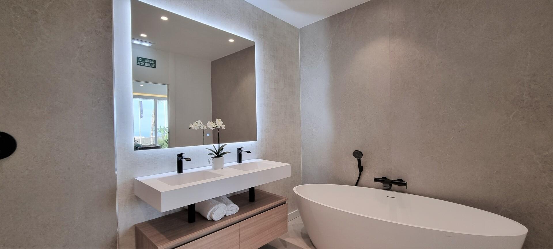 Garden or landscaped area, new-build villa, Riviera del Sol