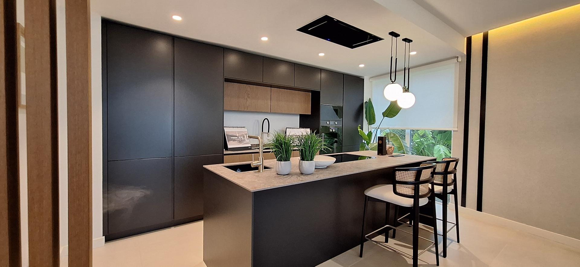 Interior detail of 3-bedroom villa, Riviera del Sol, Mijas