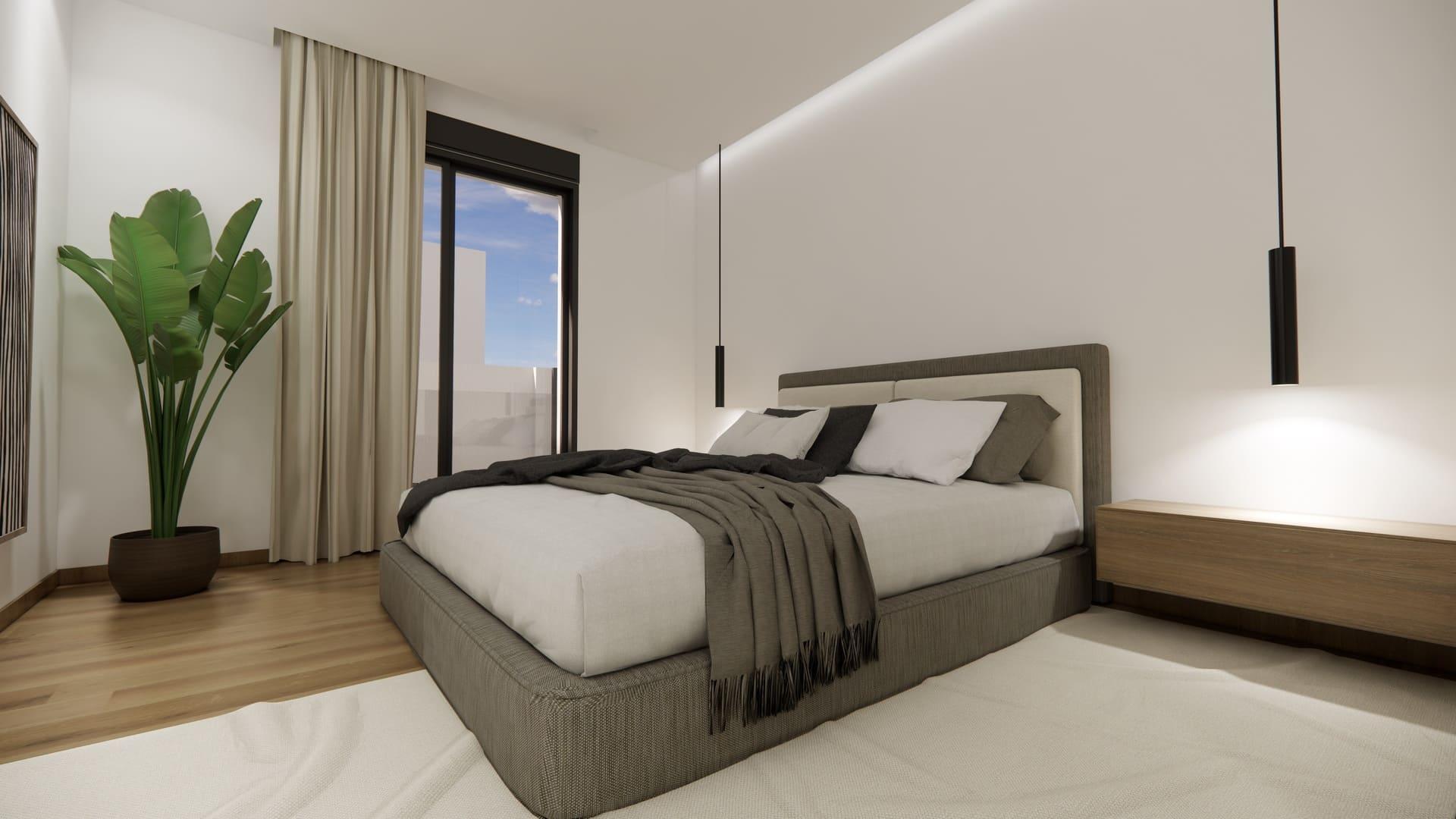 Garden or plot area adjacent to villa in Dolores, Alicante