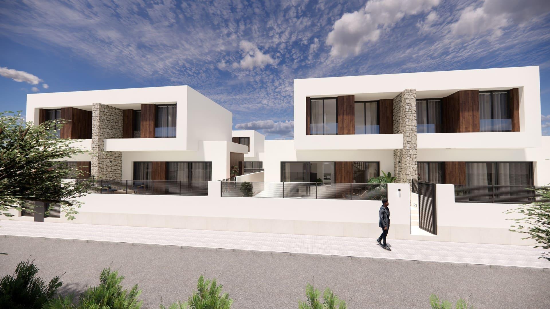 Terrace or covered outdoor area, new-build villa, Dolores