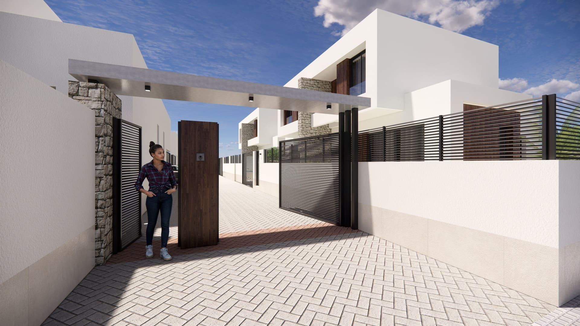 Bedroom wardrobe space in new-build villa, Dolores, Alicante