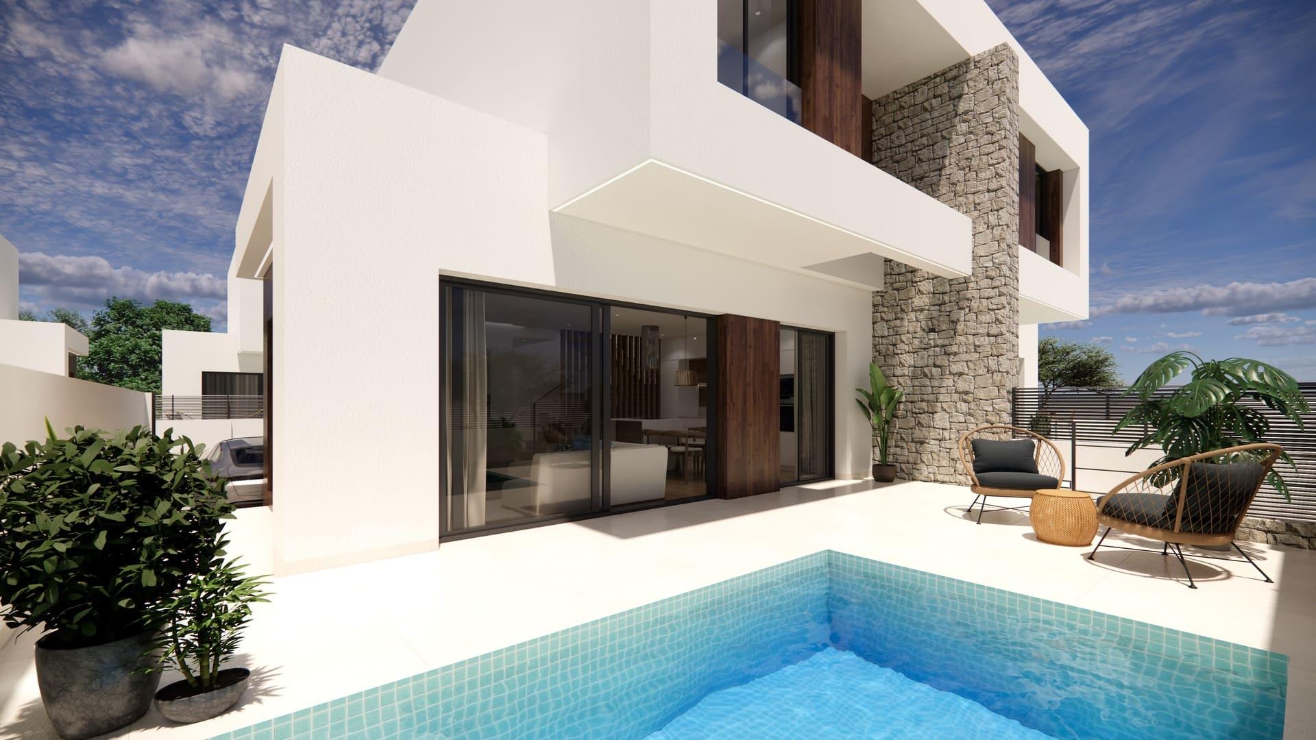 Main bedroom in new-build villa, Dolores, Alicante