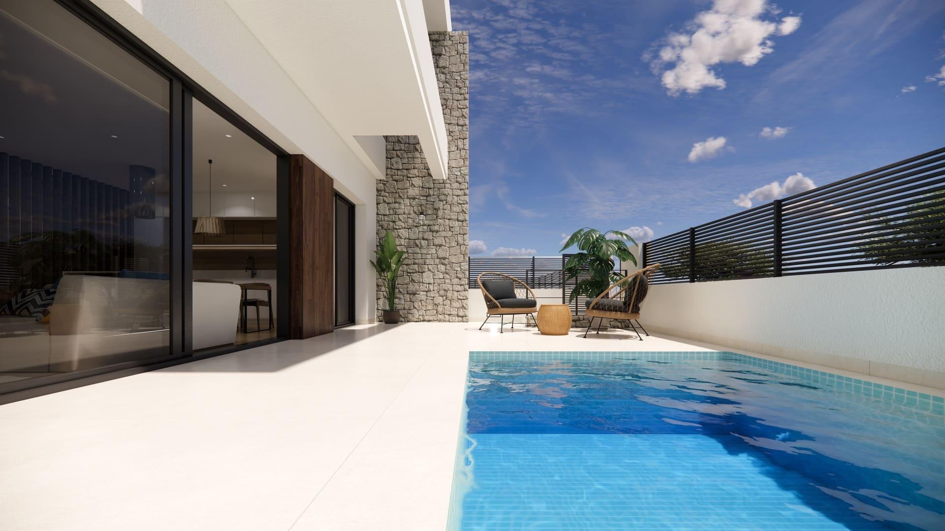 Second bedroom in 3-bedroom villa, Dolores, Alicante