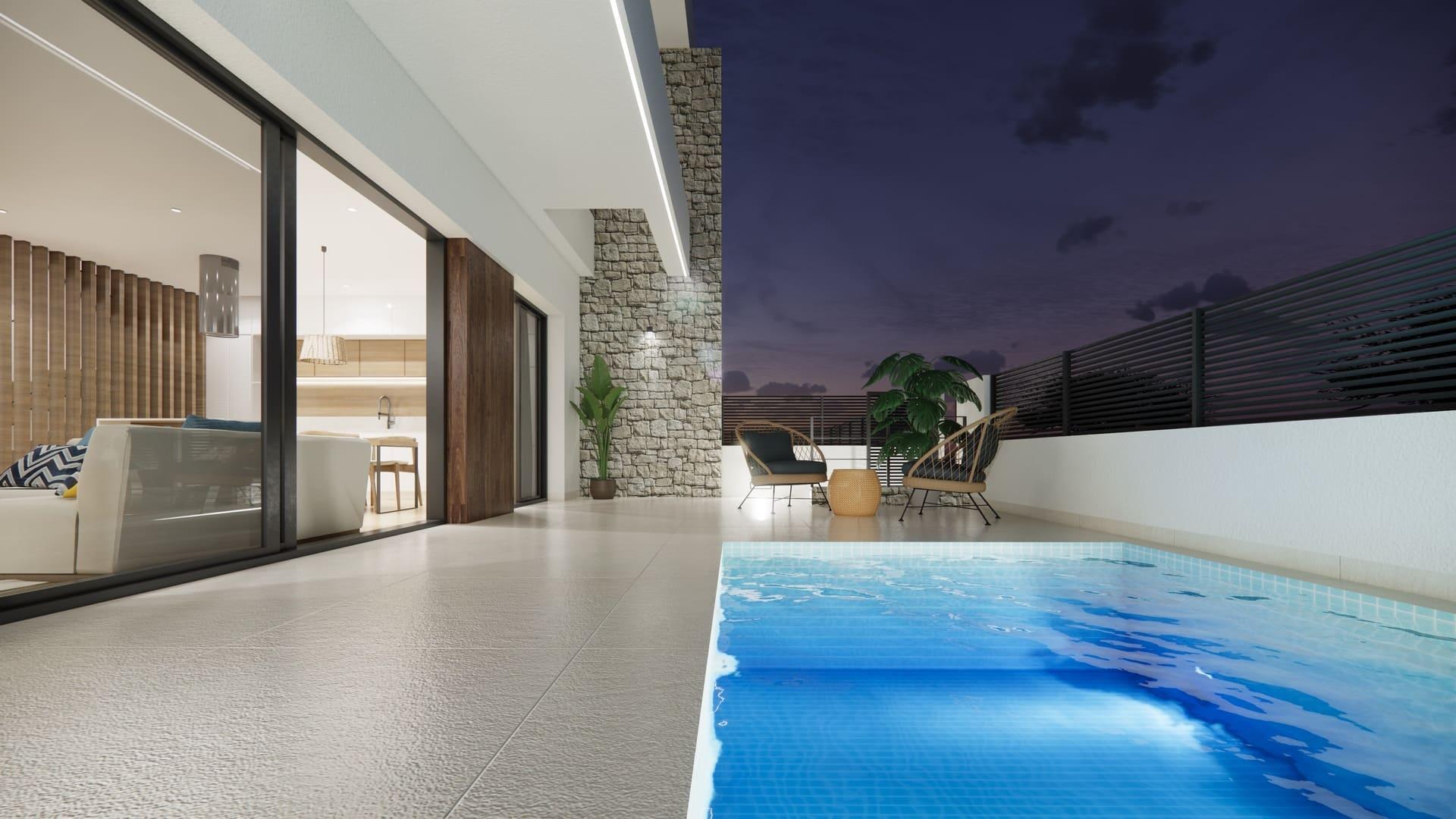 Third bedroom in new-build villa, Dolores, Alicante