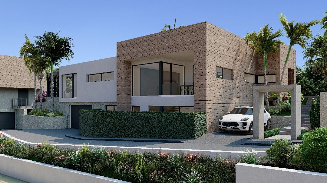 Floor plan of 4-bedroom villa, Alto de los Monteros, Marbella - 595m2 build on 1,600m2 plot