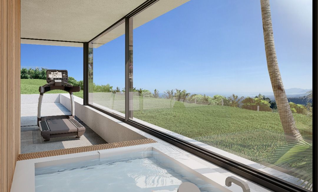 Terrace area in 4-bedroom villa, Alto de los Monteros, Marbella