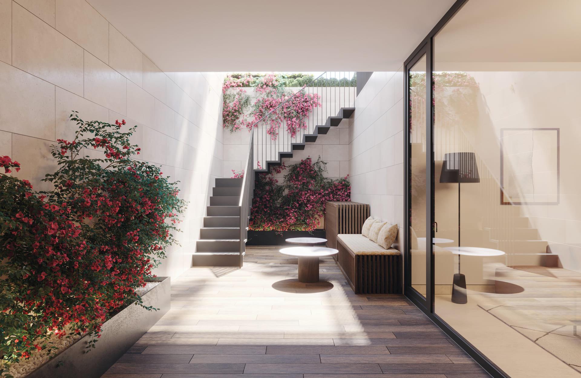 Development communal gardens and landscaping, Nueva Milla De Oro, Estepona