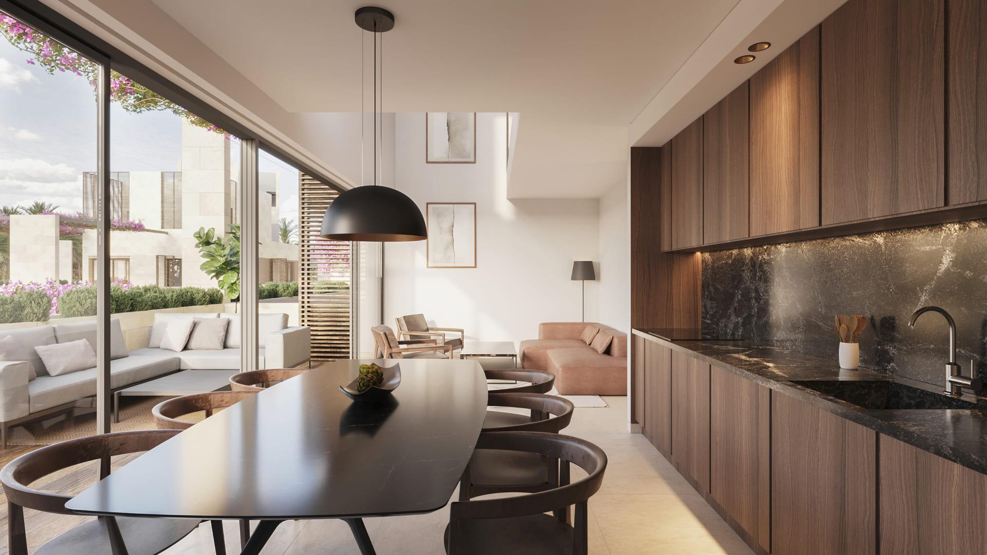 Second bathroom in 3-bedroom penthouse, Nueva Milla De Oro, Estepona