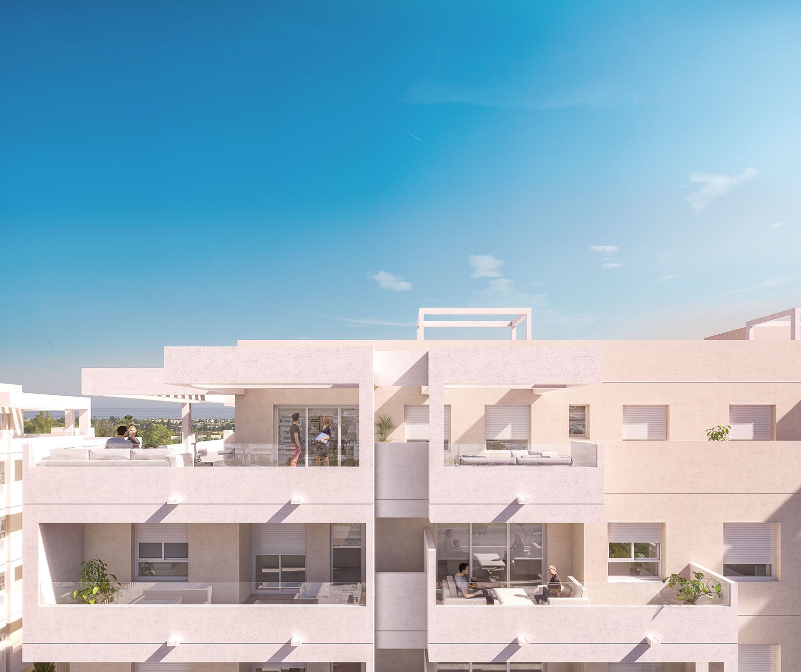 Development landscaping in Rodeo Alto-Guadaiza-La Campana, Marbella