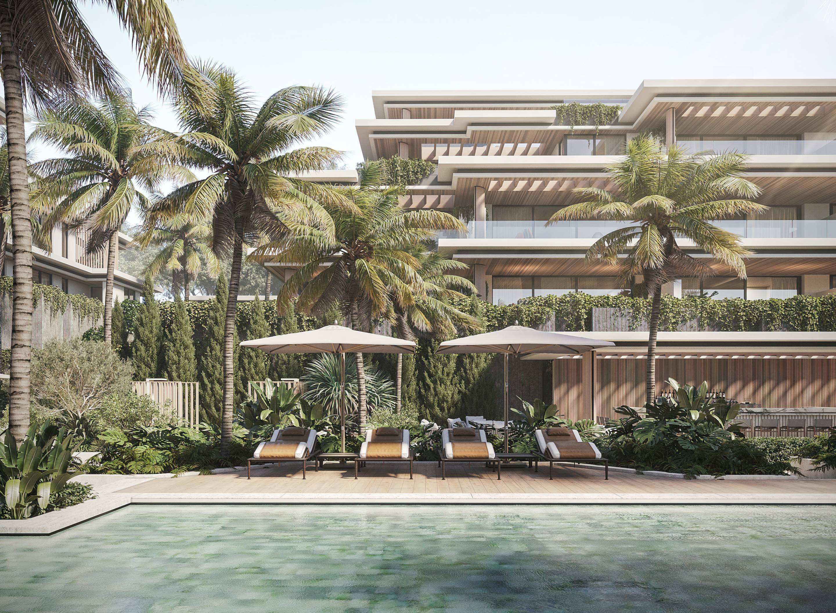 Third bedroom in top-floor penthouse, Whater Gardens, Estepona