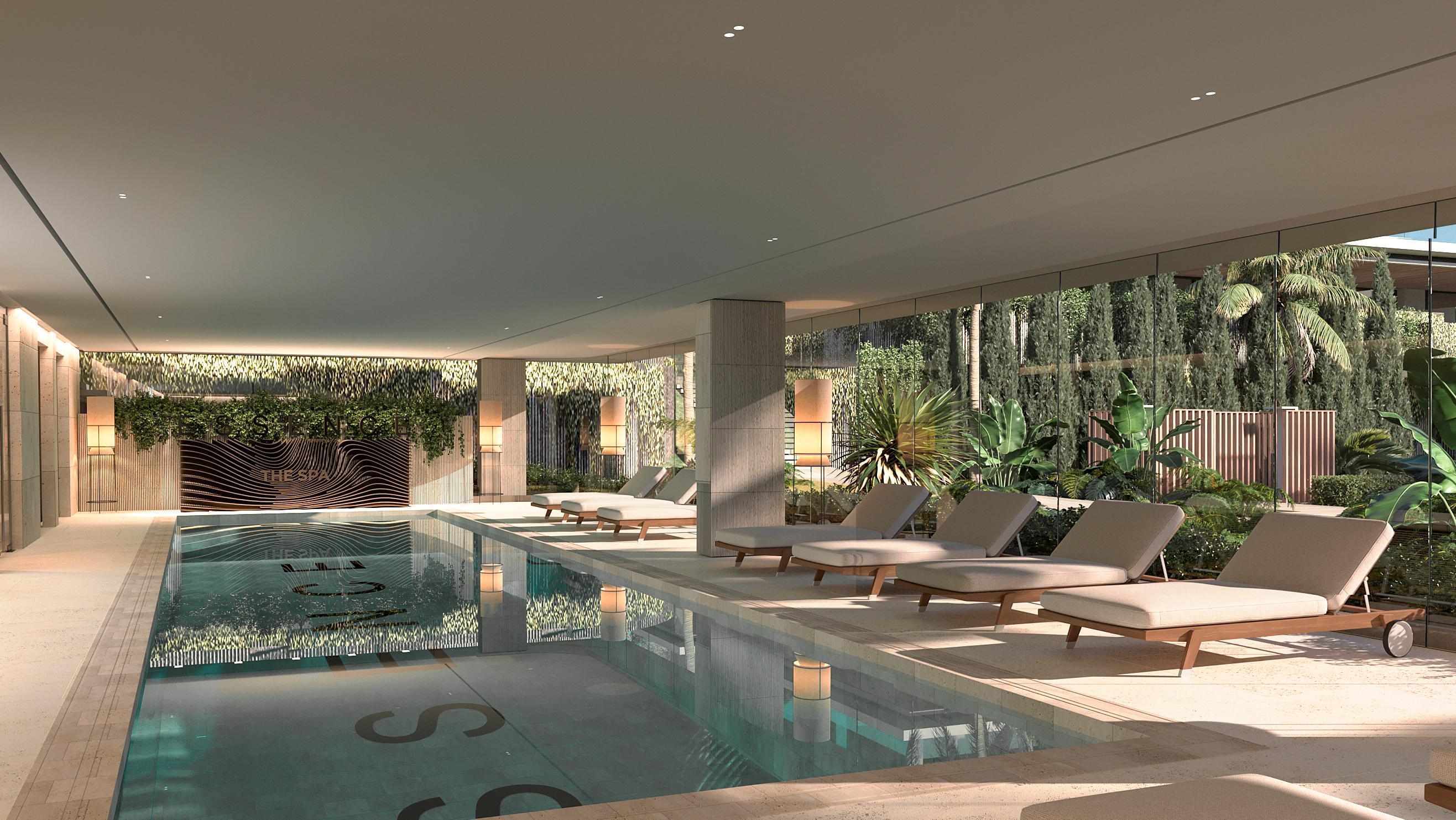 Family bathroom in 3-bedroom apartment, Whater Gardens, Estepona