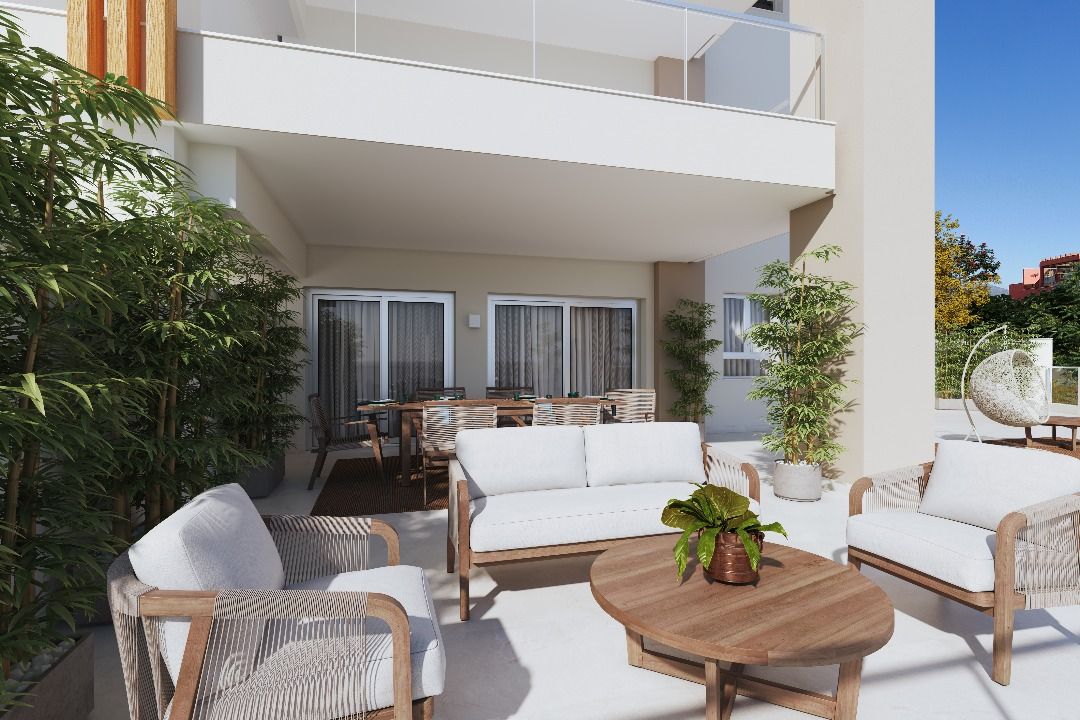 Entrance of the apartment in Hipódromo-Cerrado del Águila, Mijas
