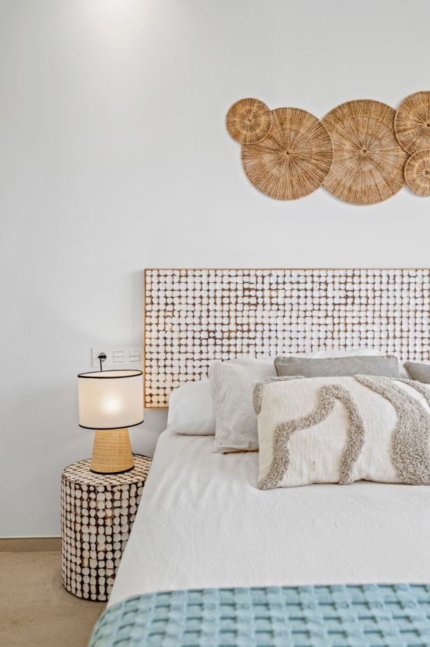 Main bedroom with wardrobe space in penthouse, Bahía Bella, Los Alcázares