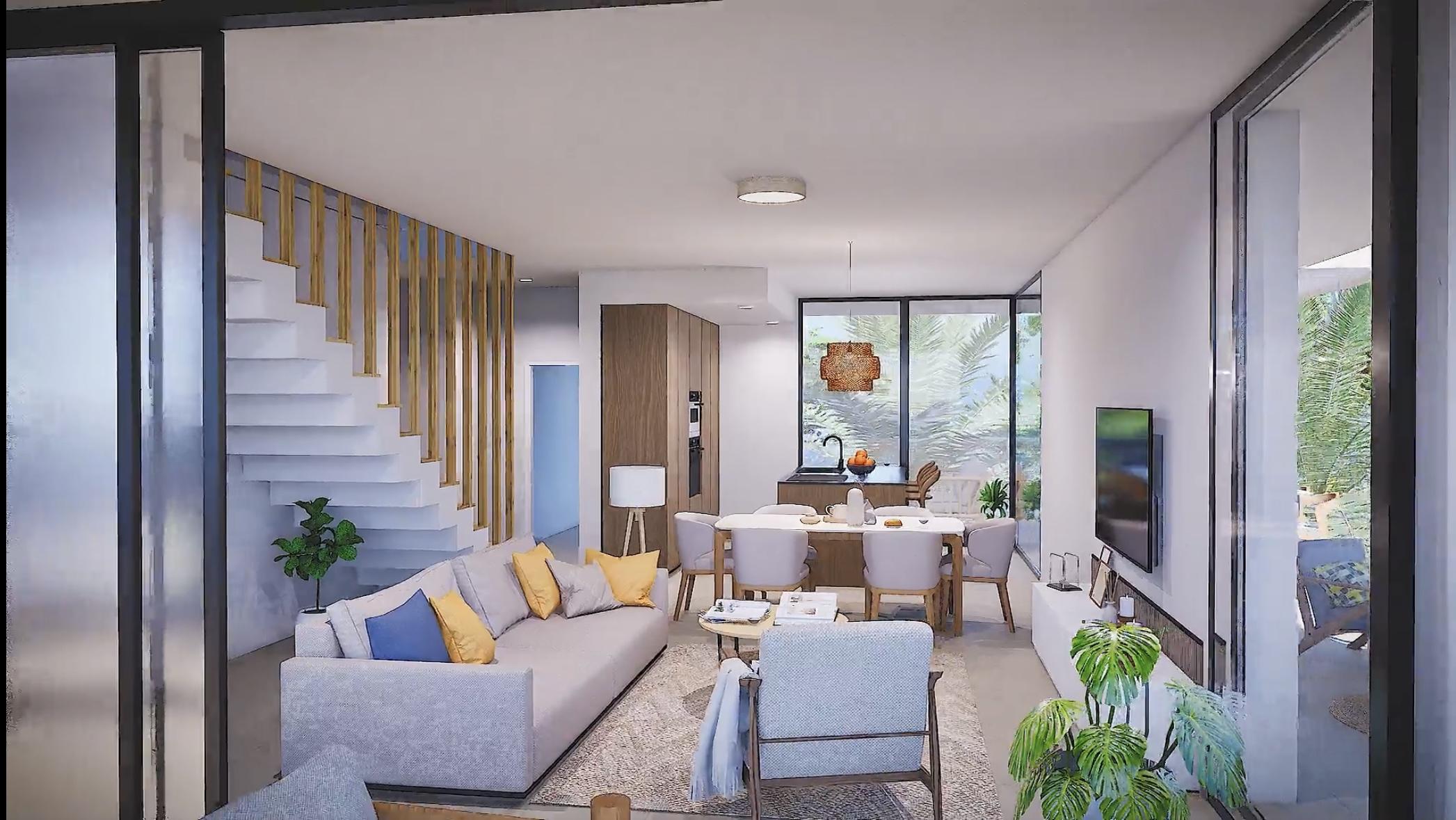 Complex grounds of the apartment in Islas Menores-Mar de Cristal, Cartagena
