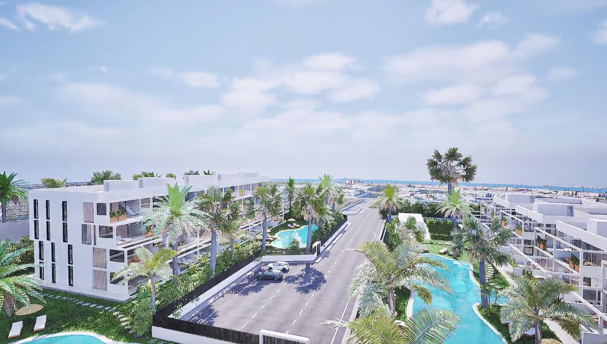 Complex grounds of the penthouse in Islas Menores-Mar de Cristal, Cartagena (view 30)