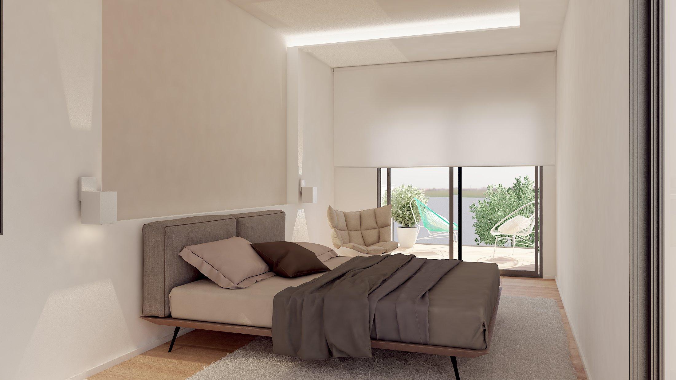 Second bedroom interior, 3-bedroom villa, Coloma
