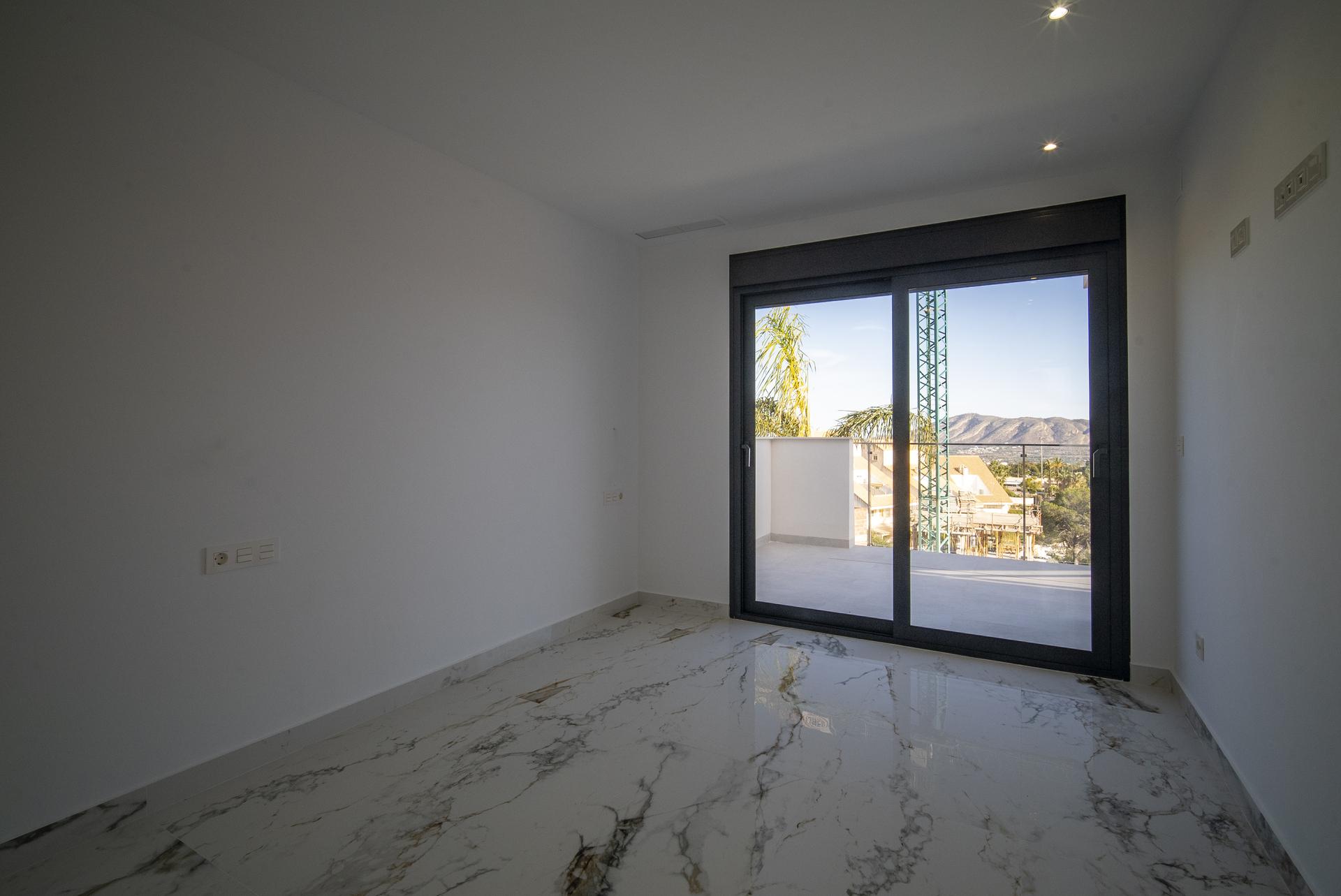 Terrace railing and outdoor finish, solarium, Coloma villa