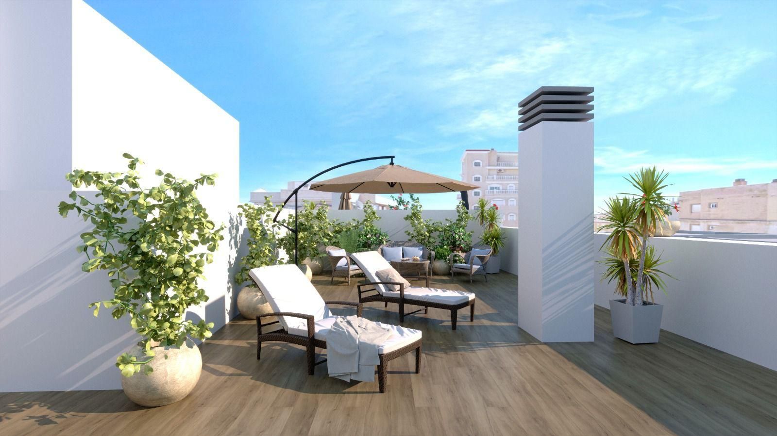 Building entrance lobby with lift, Centro, Torrevieja