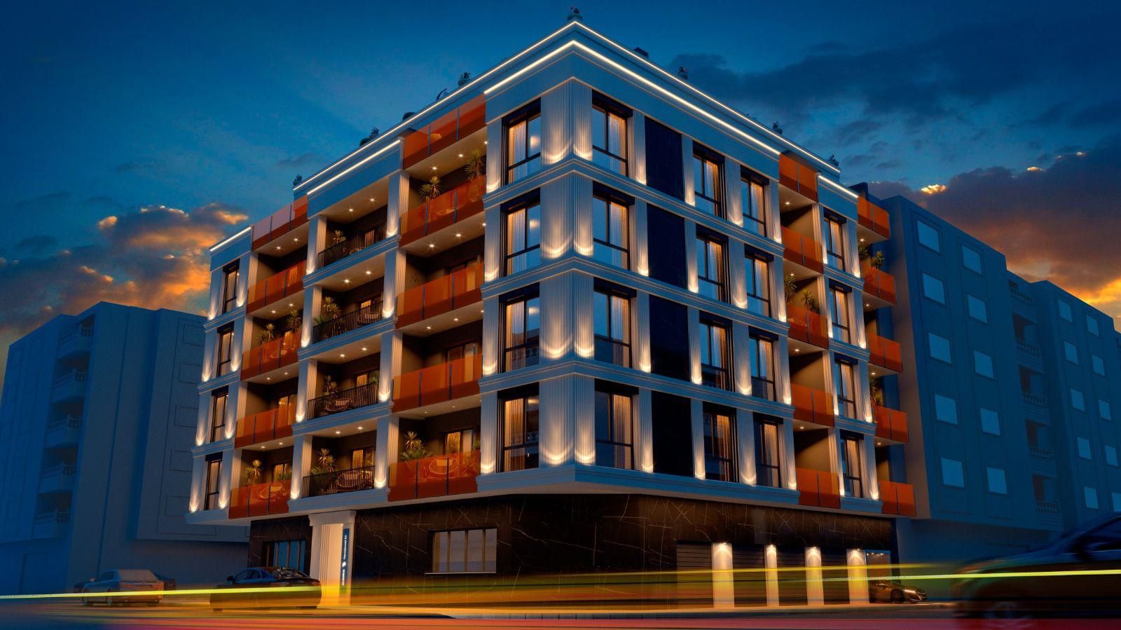 Open-plan living area in 2-bedroom penthouse, Centro, Torrevieja