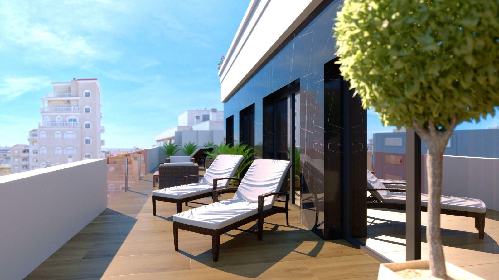 Kitchen in new-build penthouse, Centro, Torrevieja