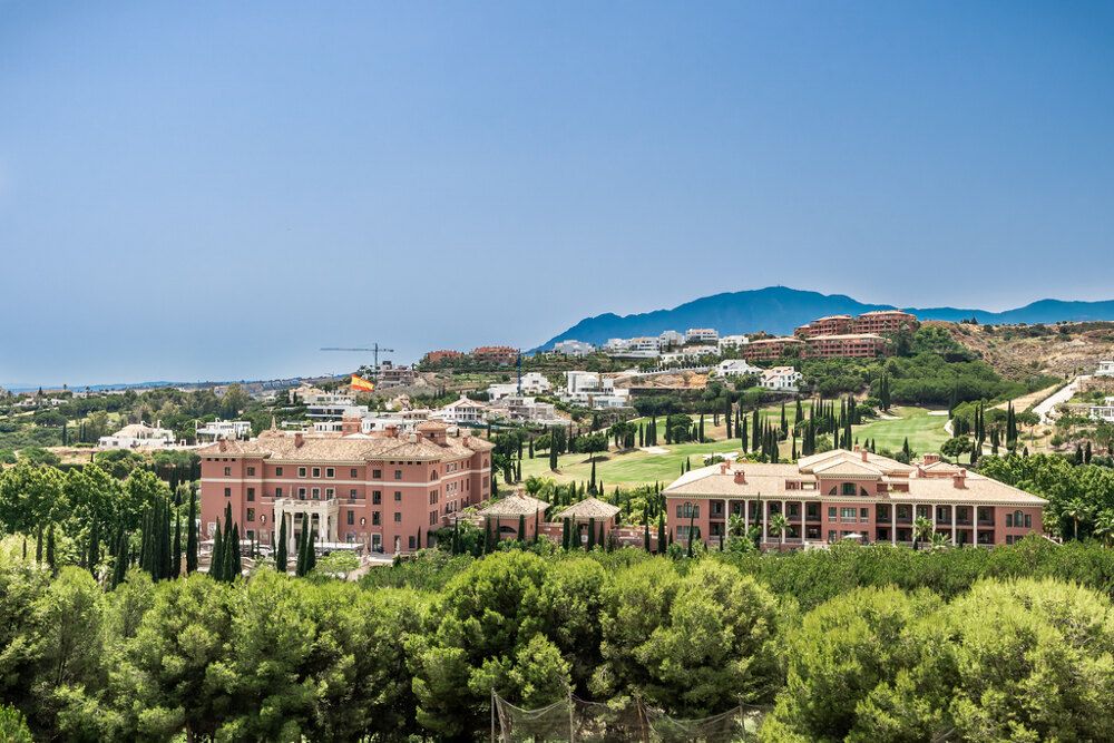 Master bedroom in new-build villa, Los Flamingos, Benahavis