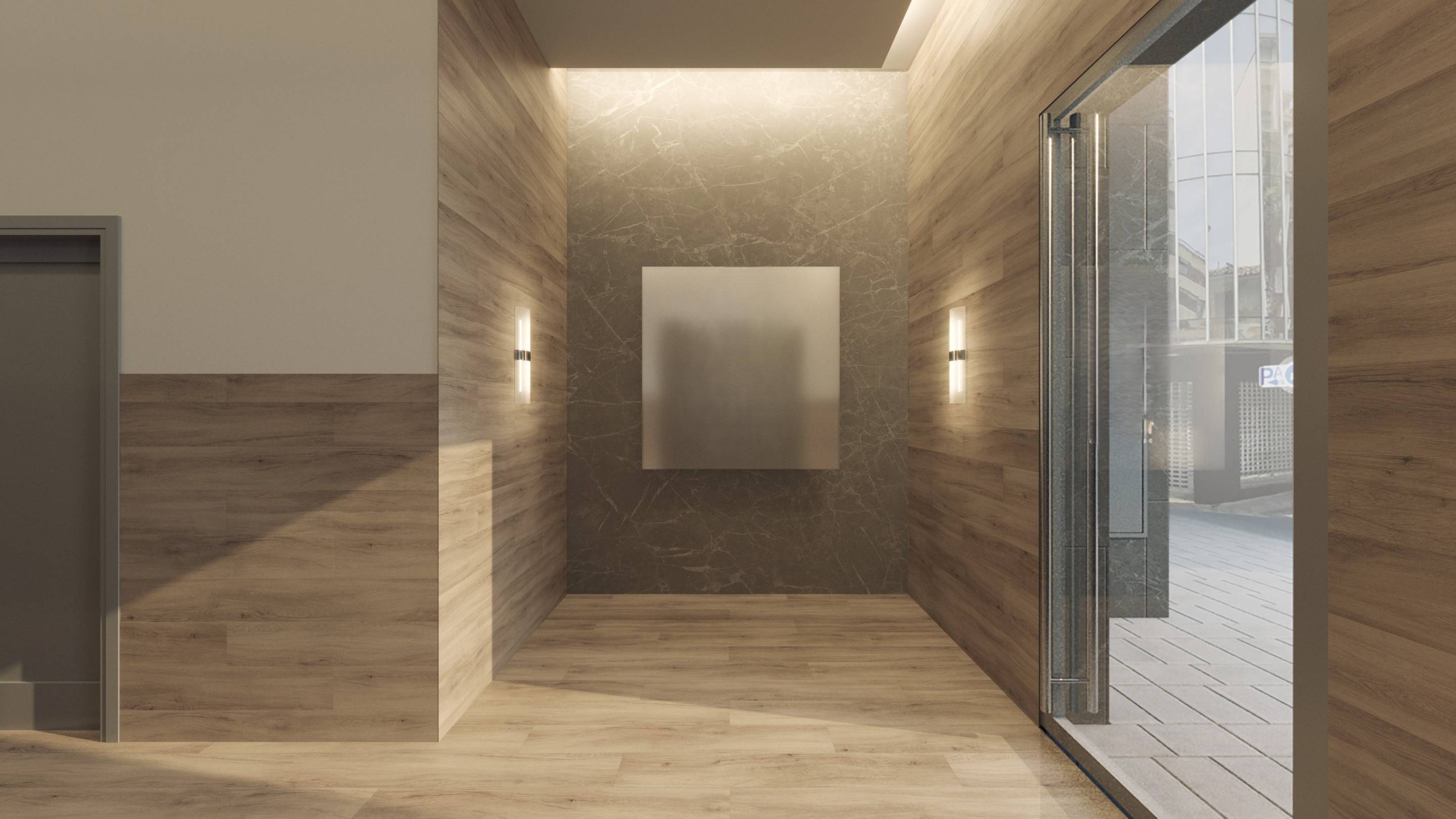 Hallway and entrance area in new-build apartment, Centro, Torrevieja