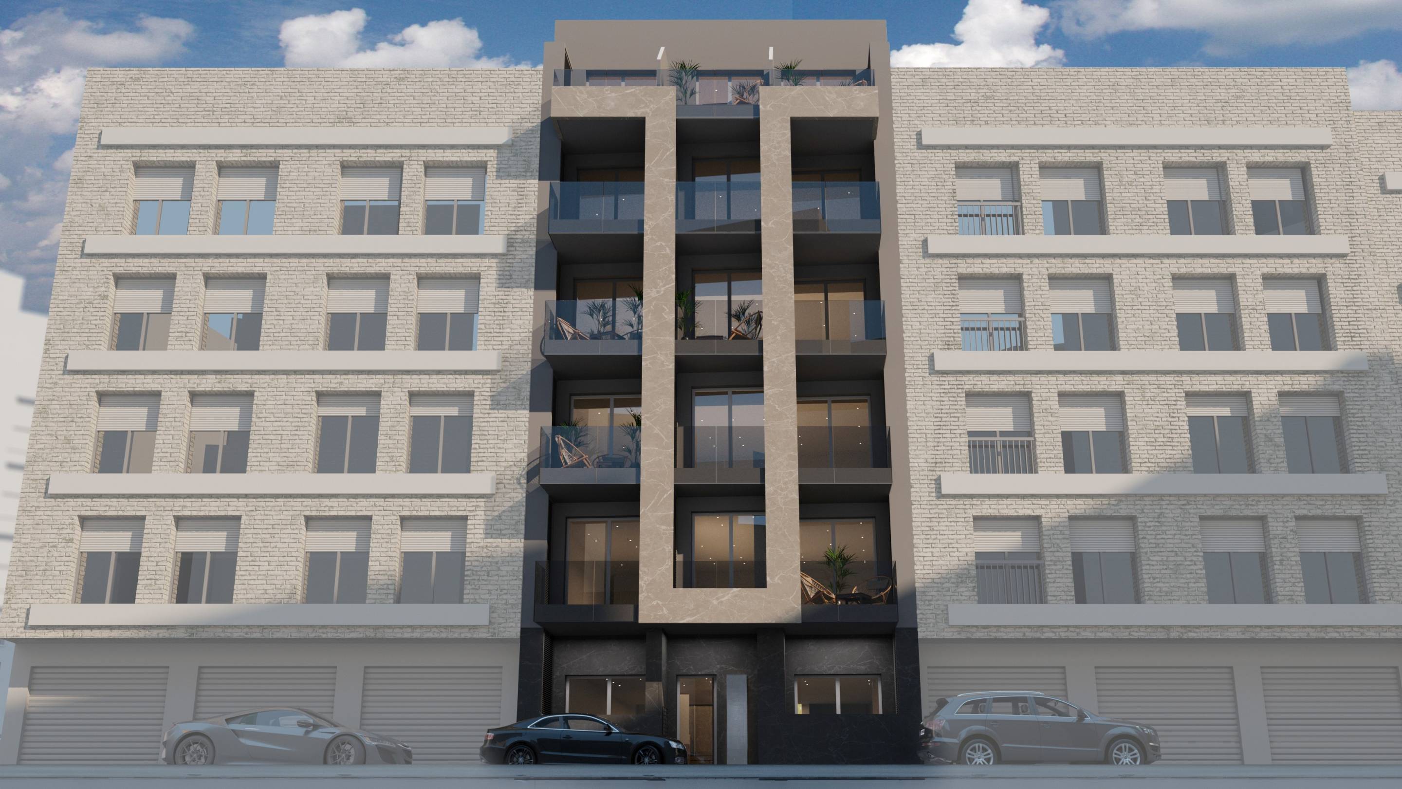 Penthouse for sale in Centro, Torrevieja - exterior view of new-build residential building